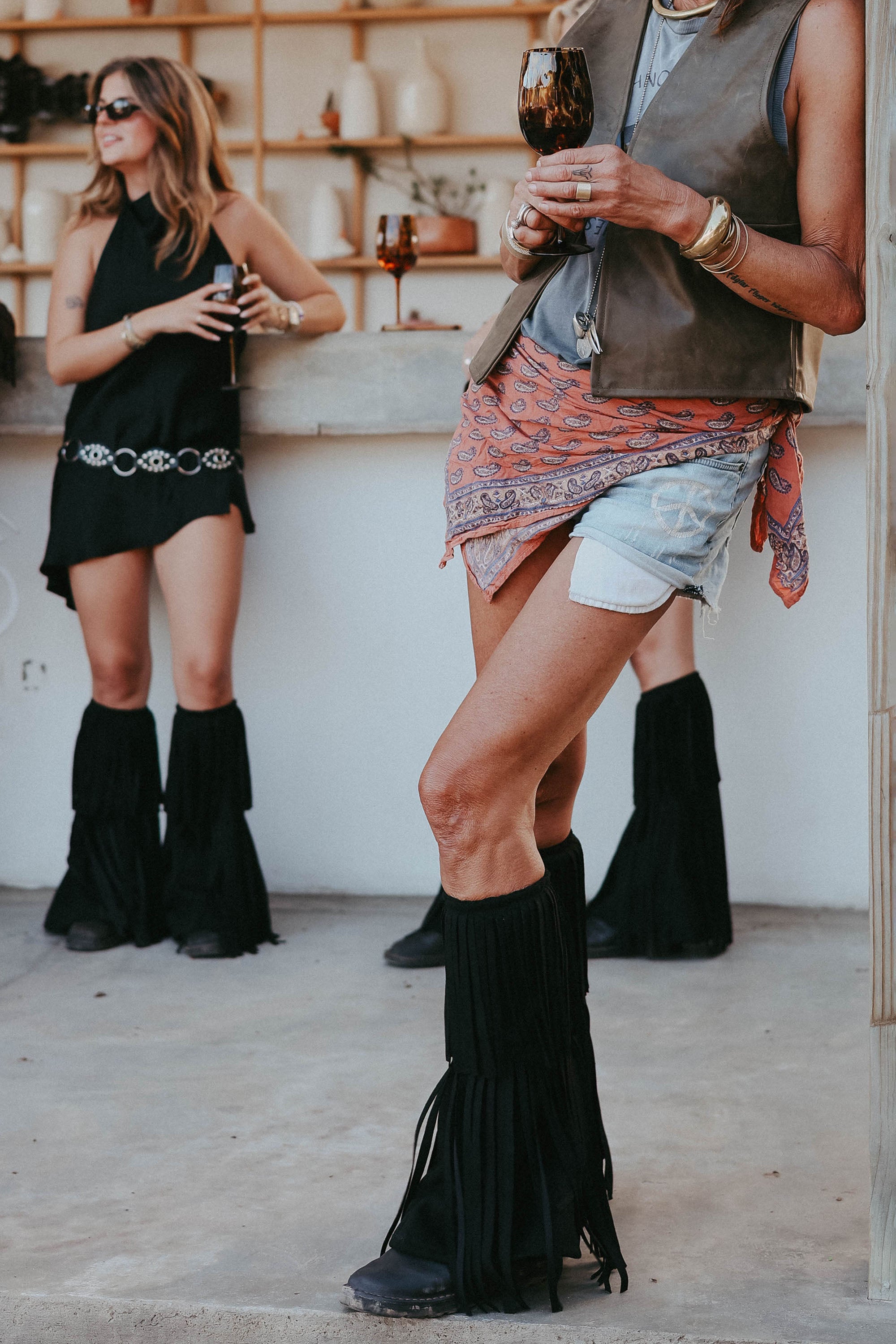Tankwa Tassels - Black