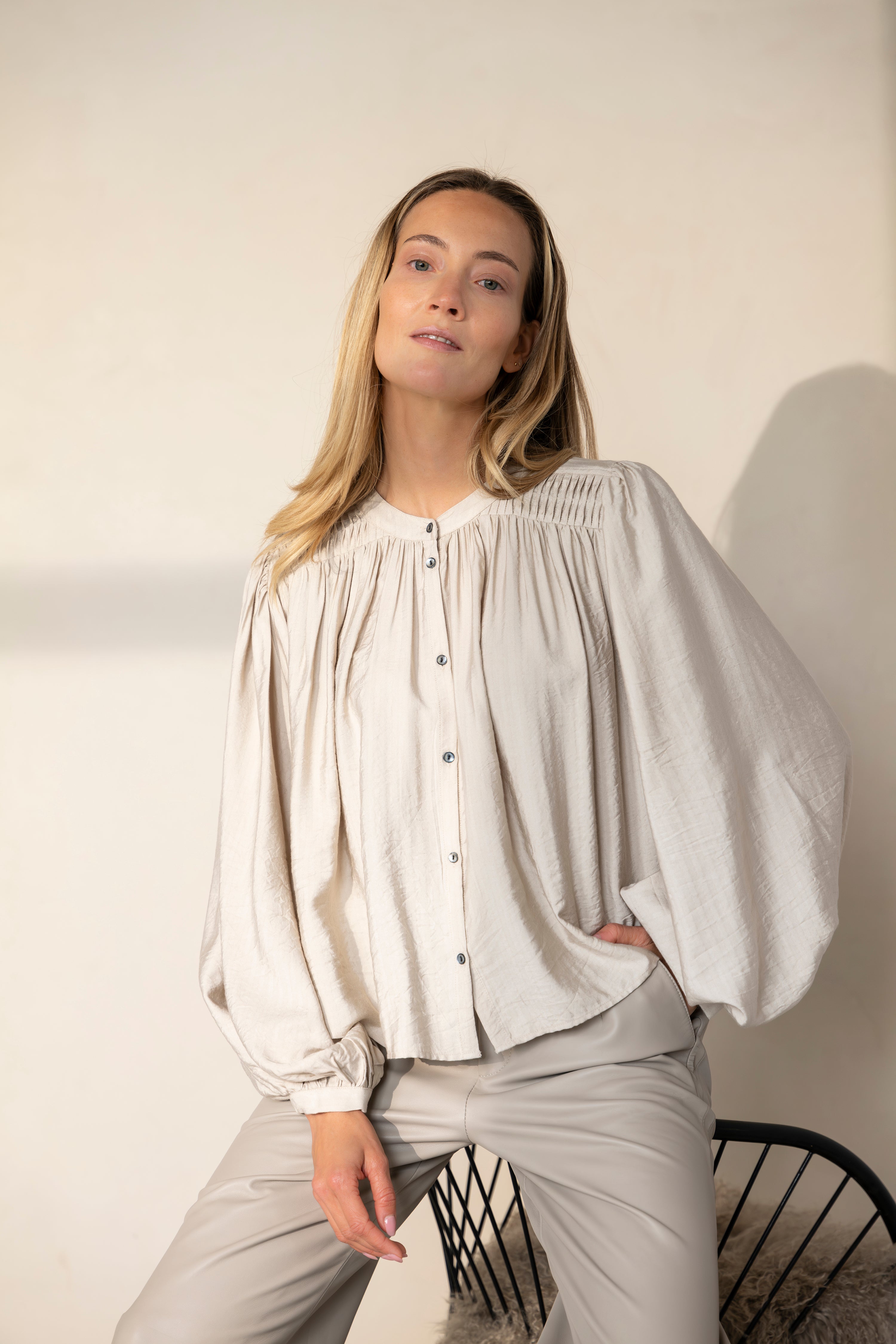 Ilay Blouse - Sand