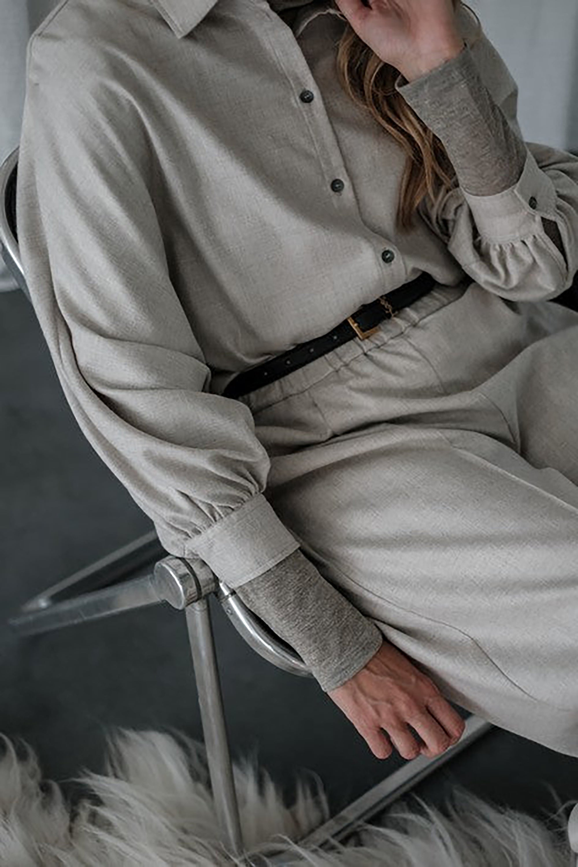 Pelline Blouse - Sand - RUM Amsterdam
