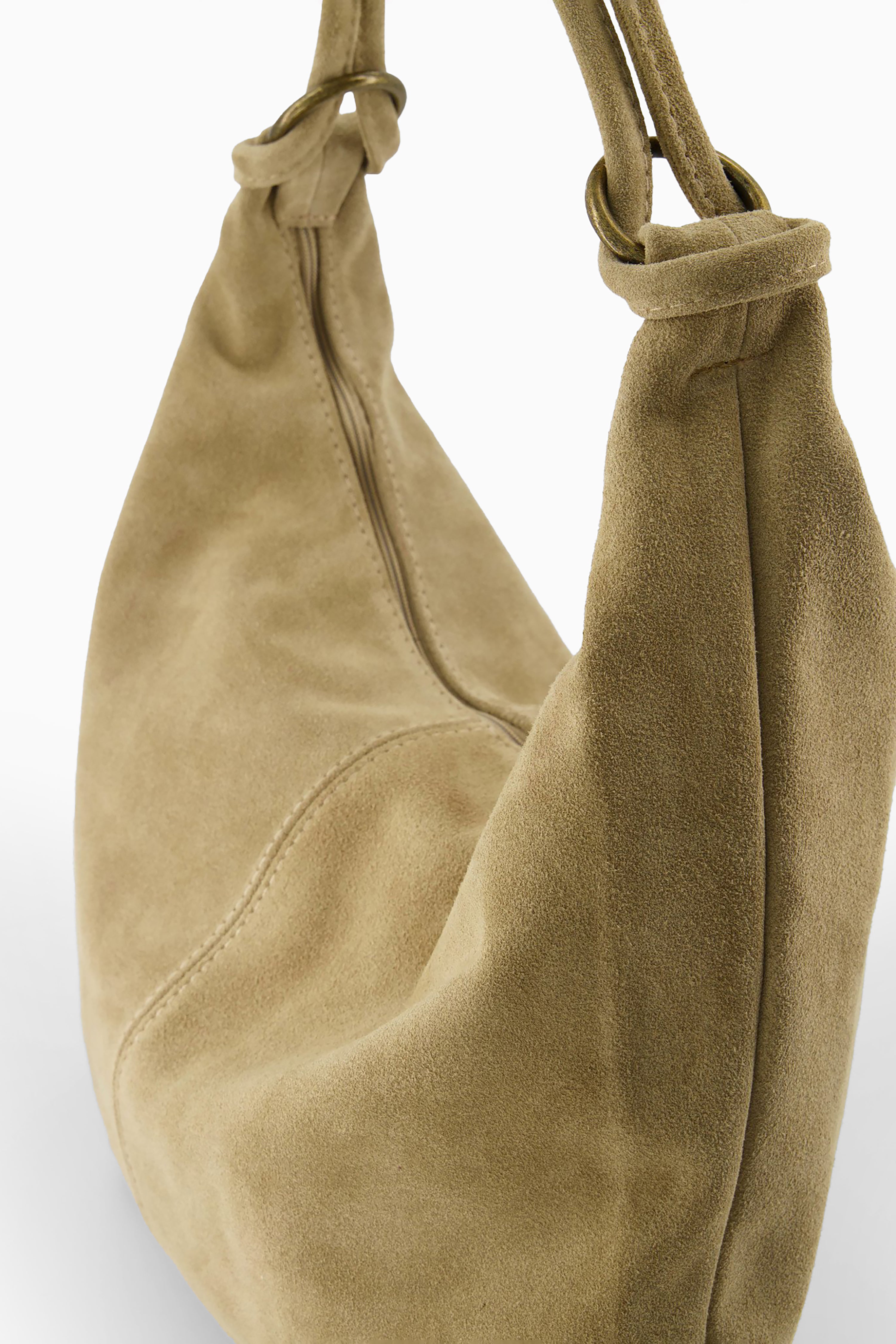 Sarah Bag - Suede Beige - RUM Amsterdam