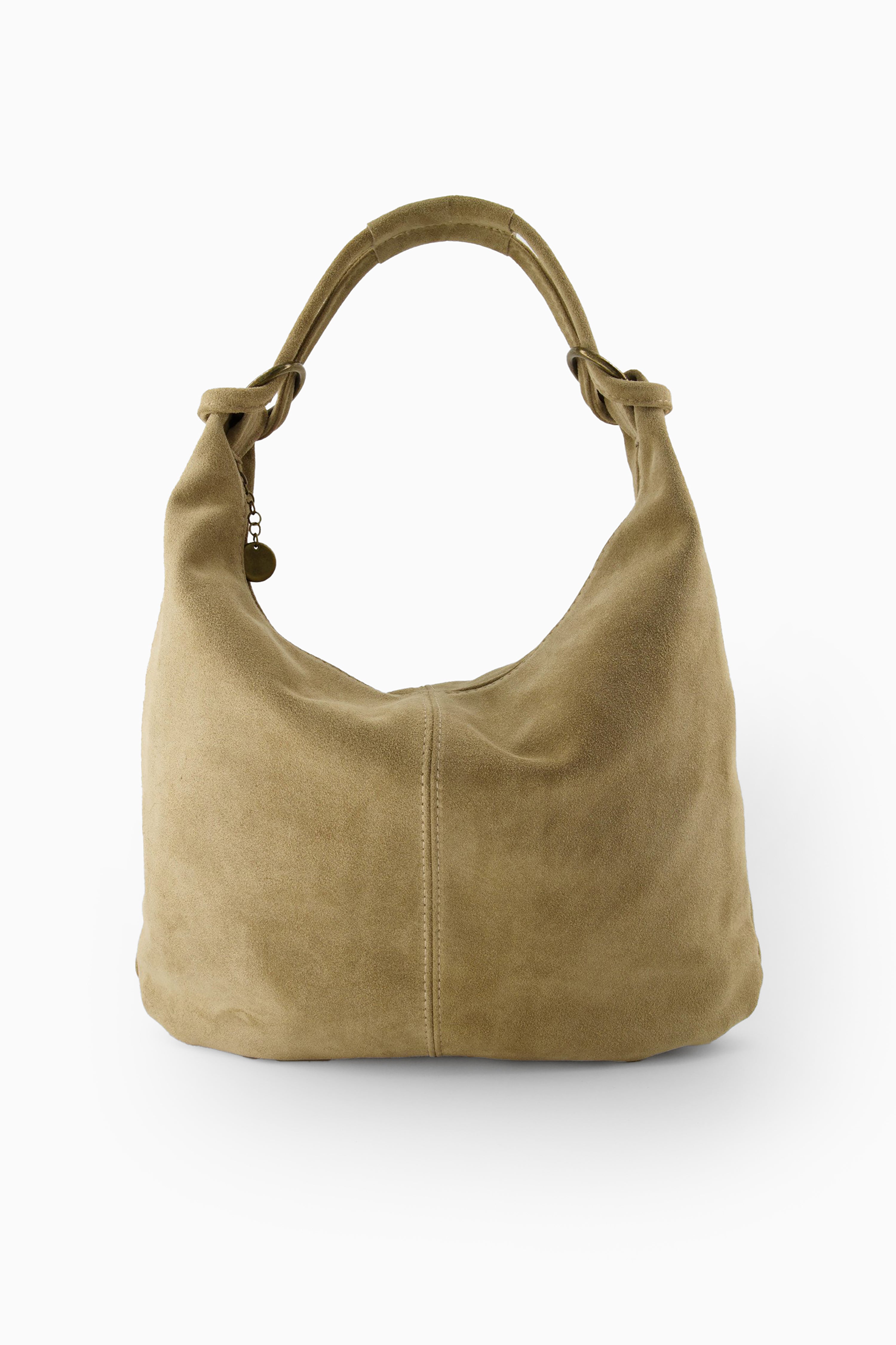 Sarah Bag - Suede Beige - RUM Amsterdam