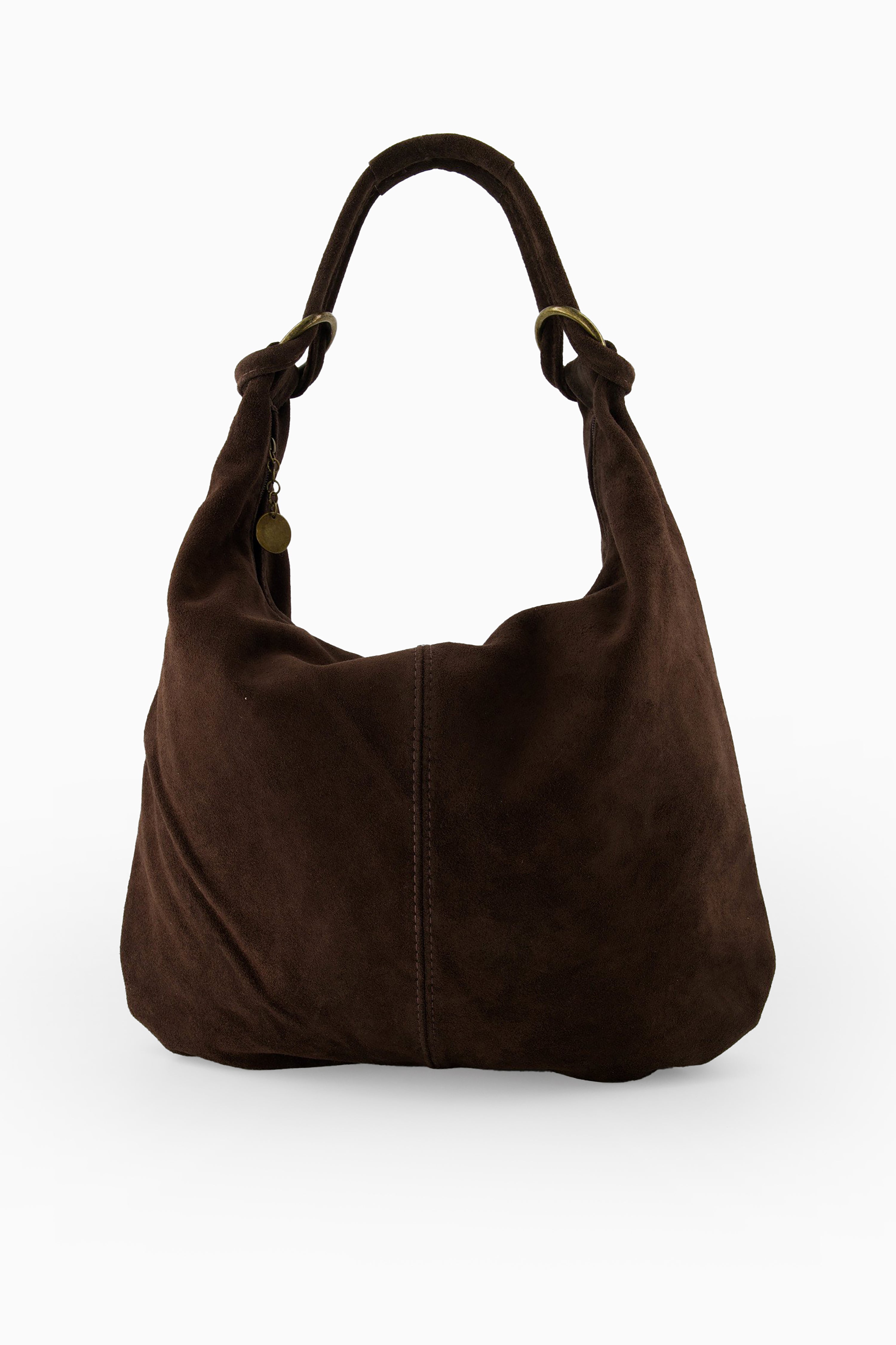 Sarah Bag - Suede Dark Brown
