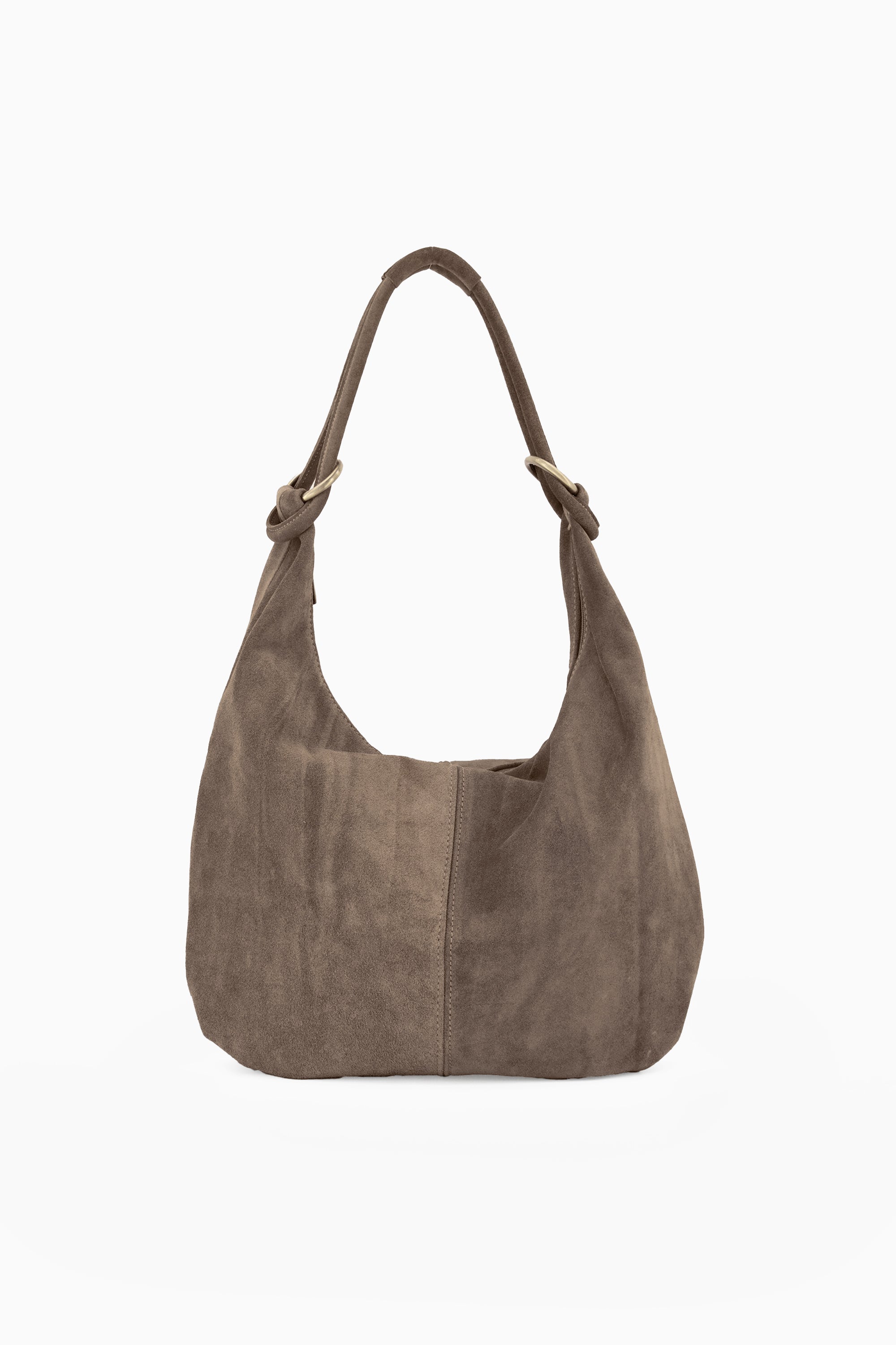 Sarah Bag - Suede Taupe