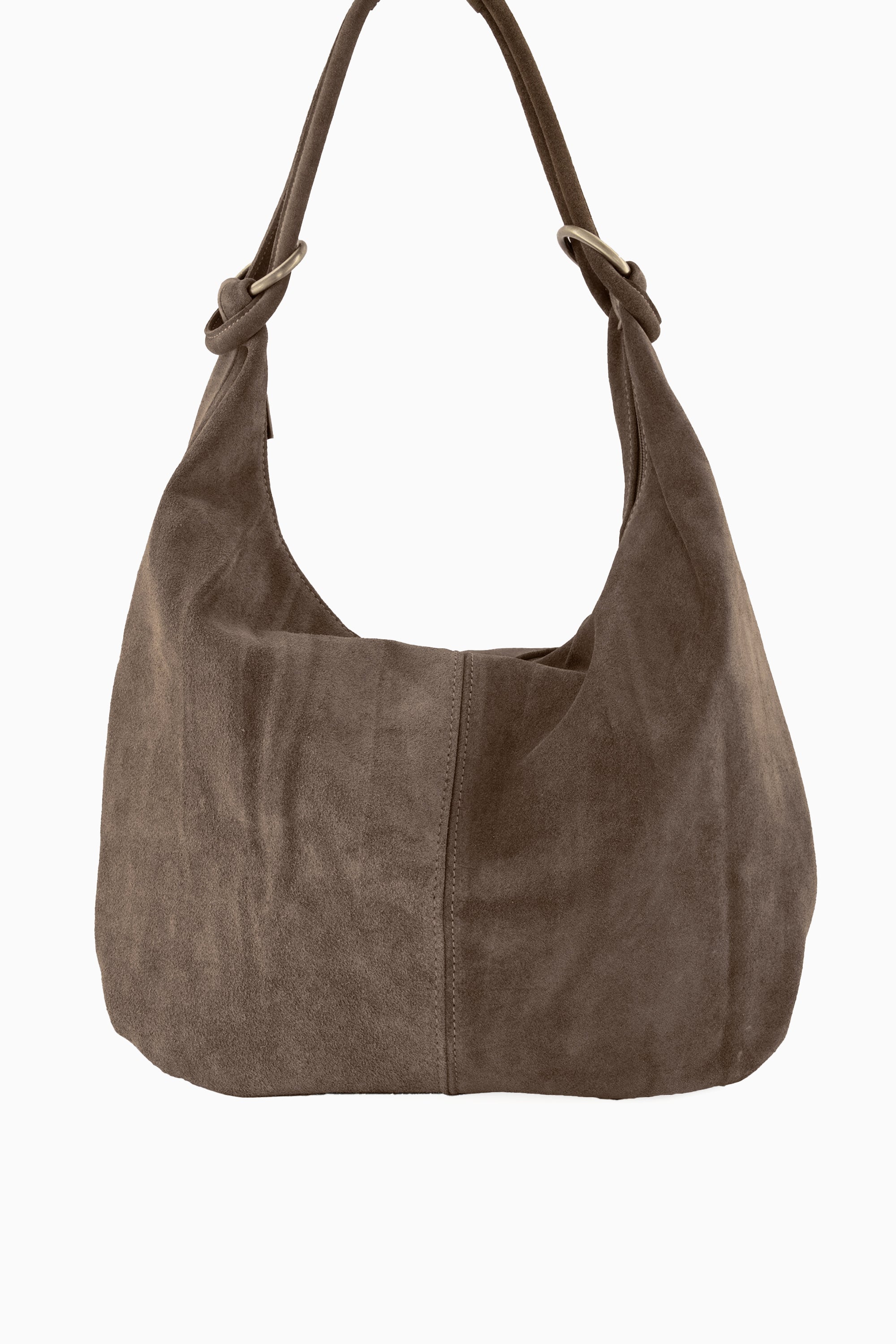 Sarah Bag - Suede Taupe