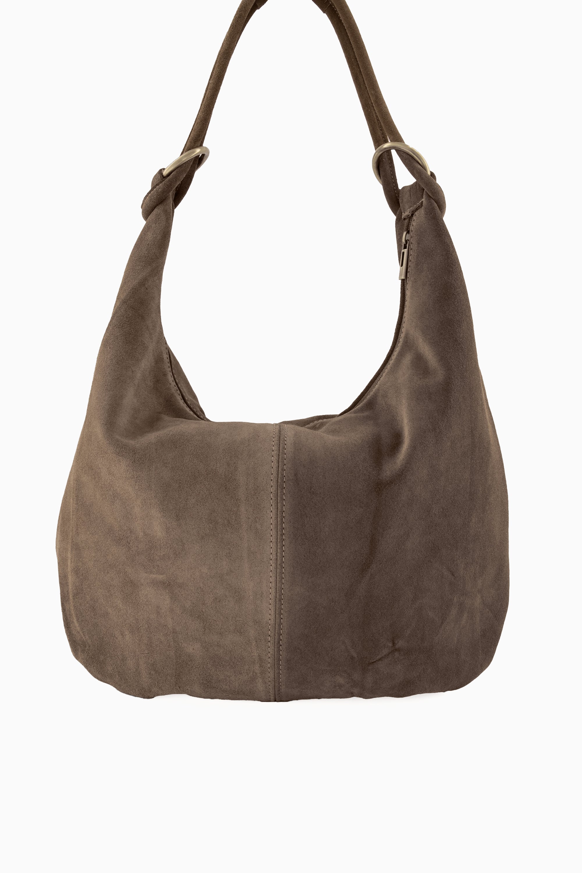 Sarah Bag - Suede Taupe