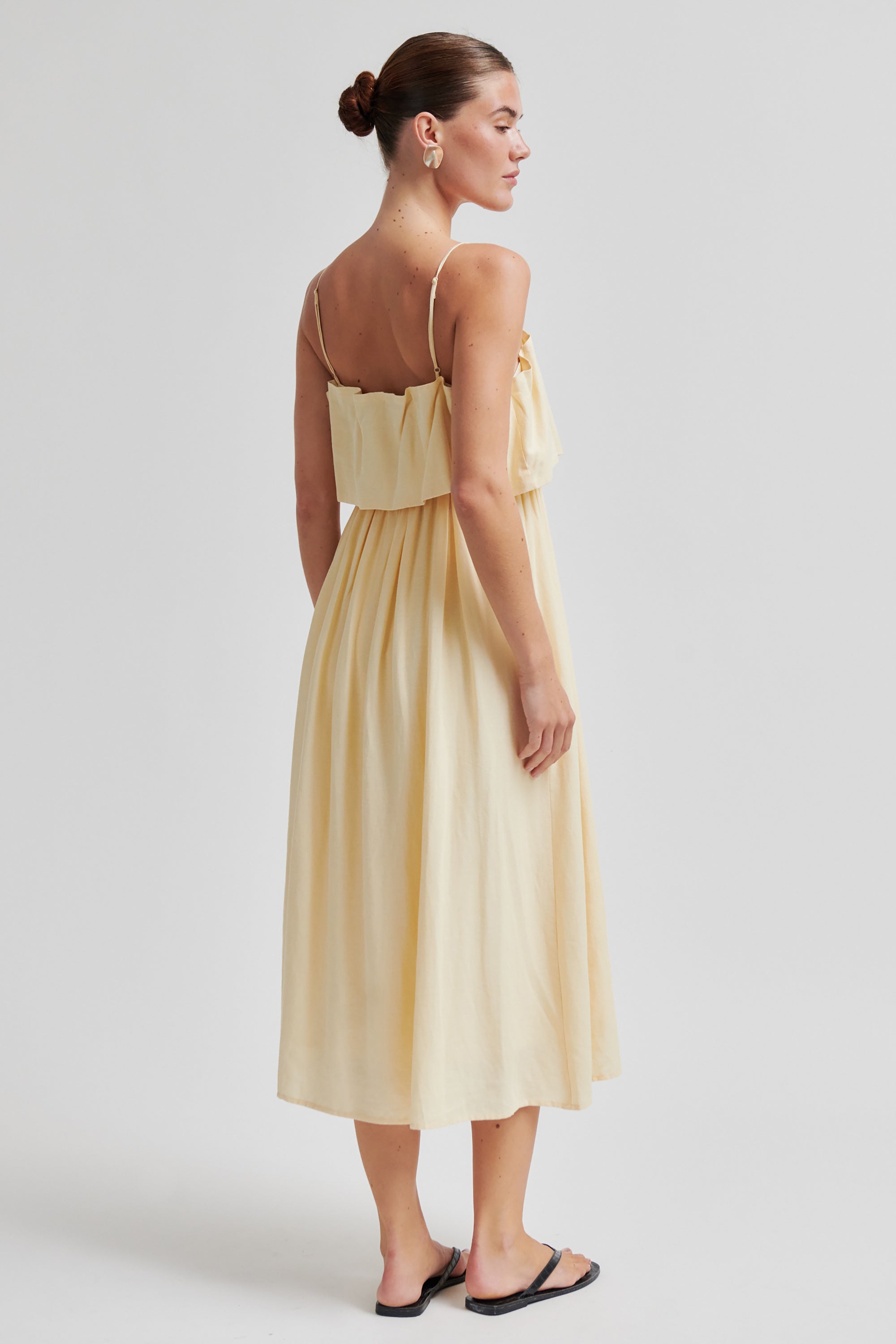 Aie Dress - Alabaster Gleam