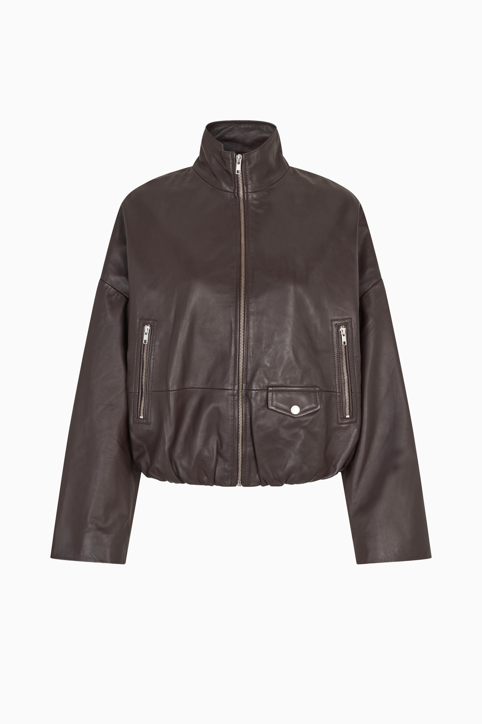 Boston Leather Jacket - Fudge - RUM Amsterdam