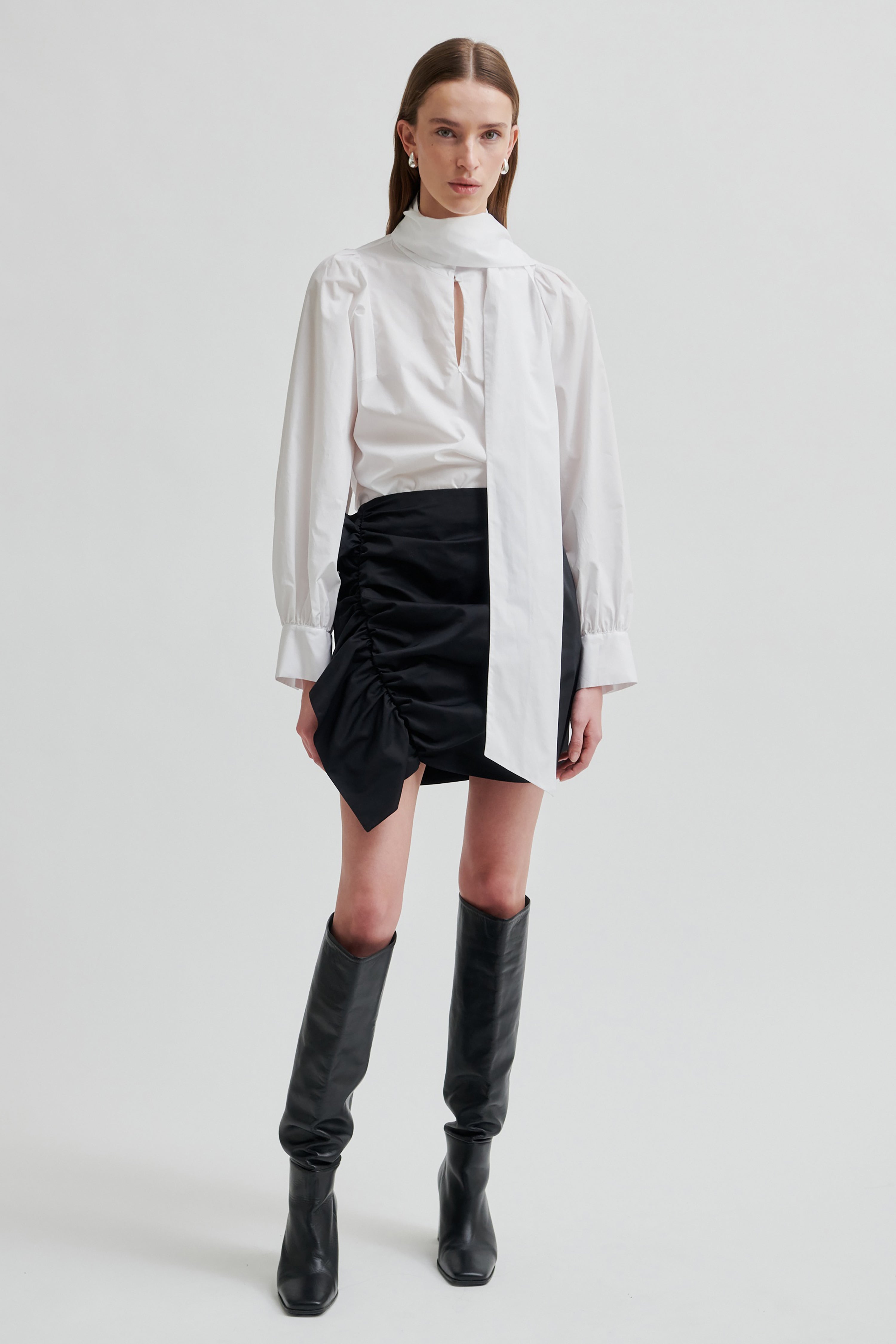 Calico Blouse - White