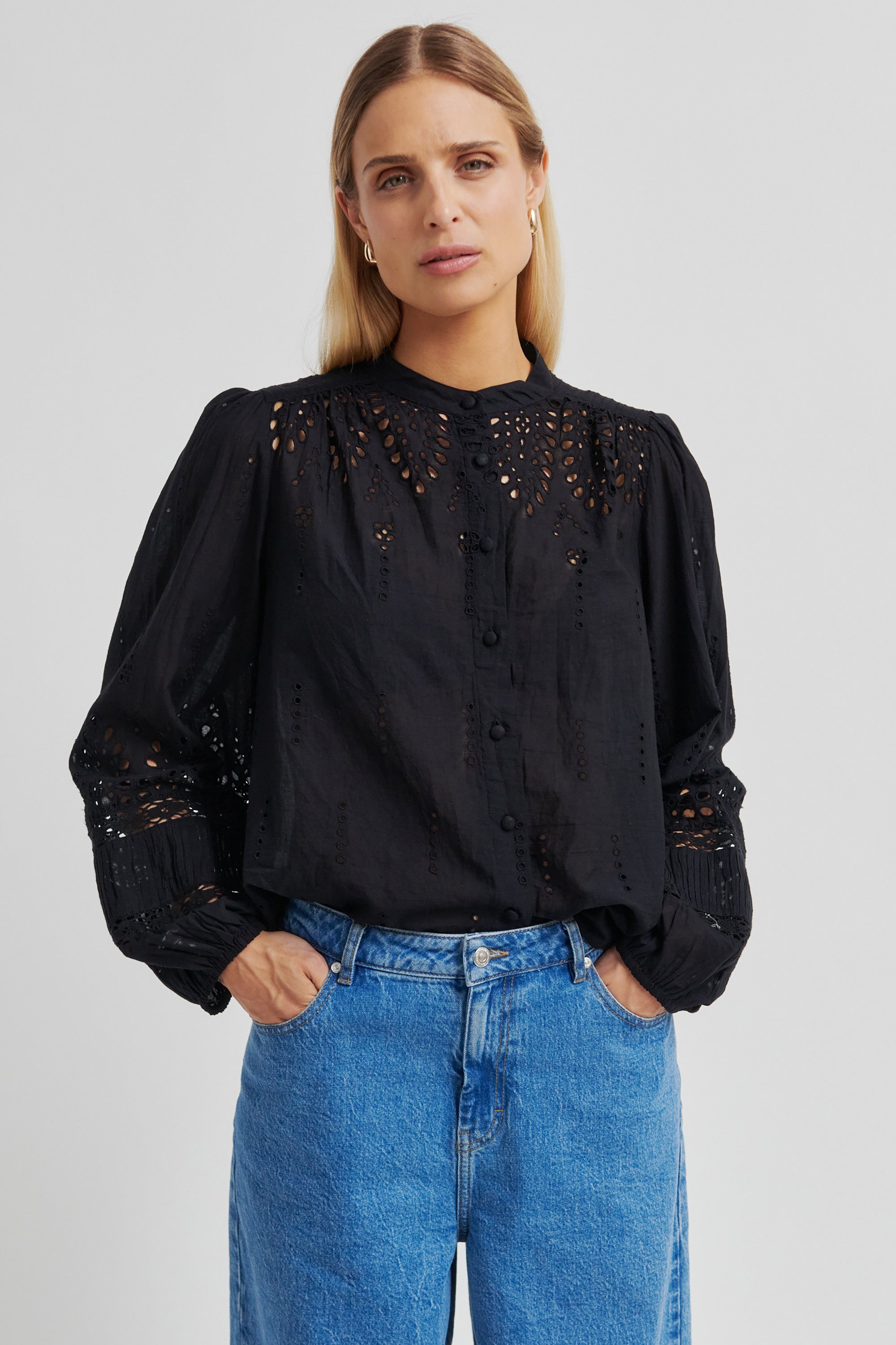 Camil Shirt - Black - RUM Amsterdam