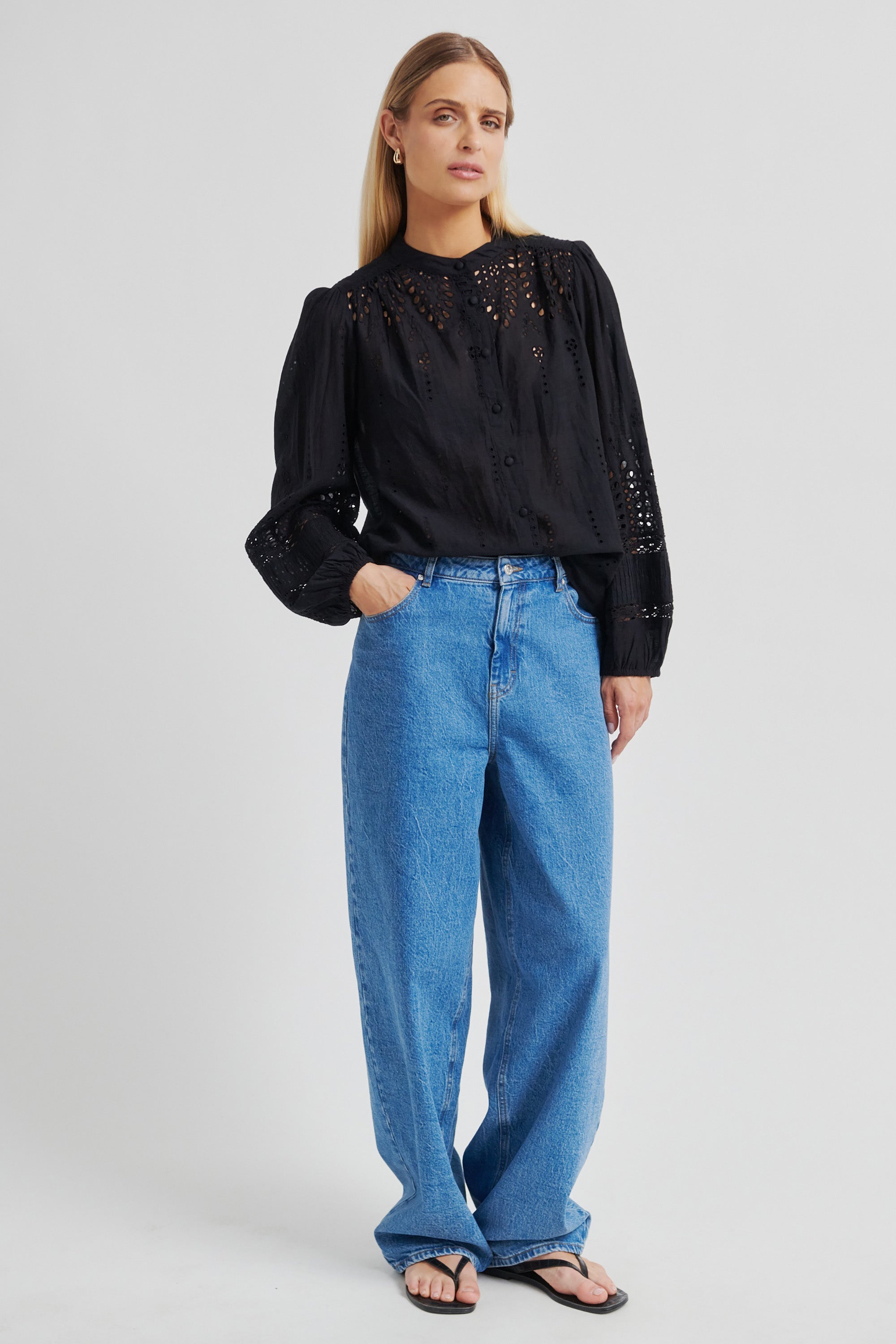 Camil Shirt - Black - RUM Amsterdam