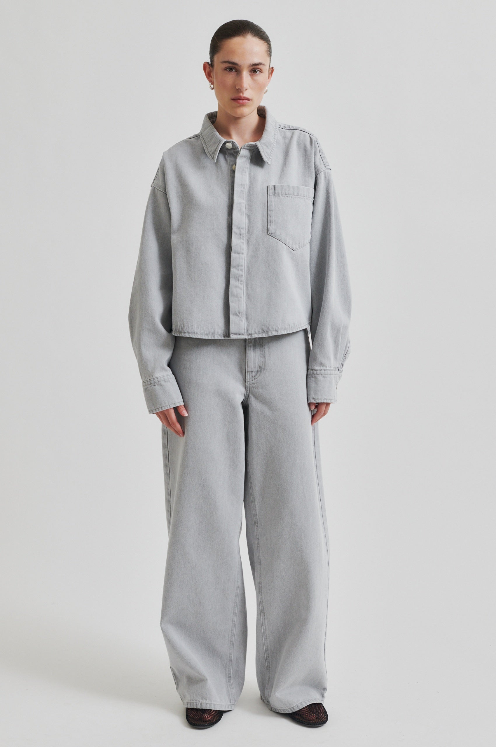 Denira Denim Jeans - Light Grey Denim - RUM Amsterdam