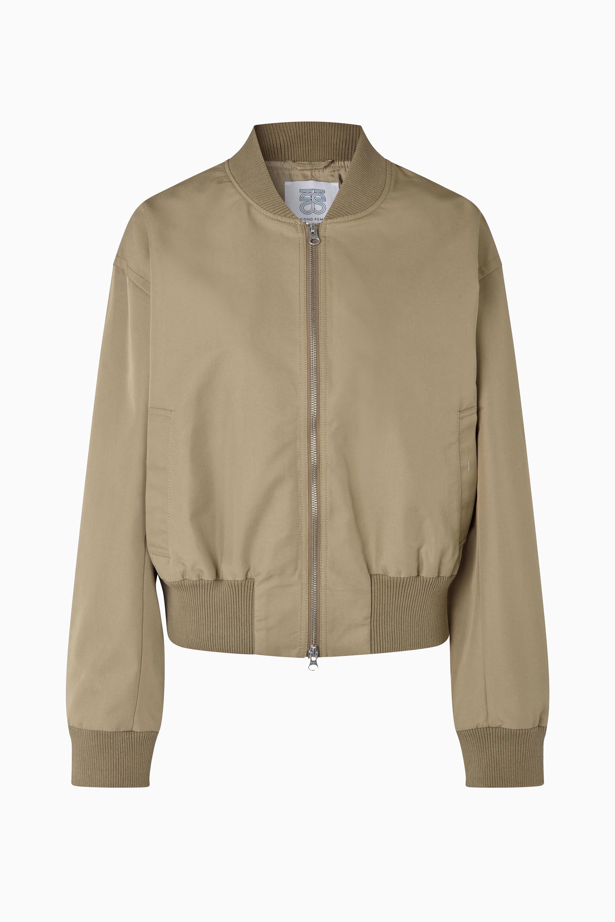 Effye Bomber Jacket - Petrified Oak