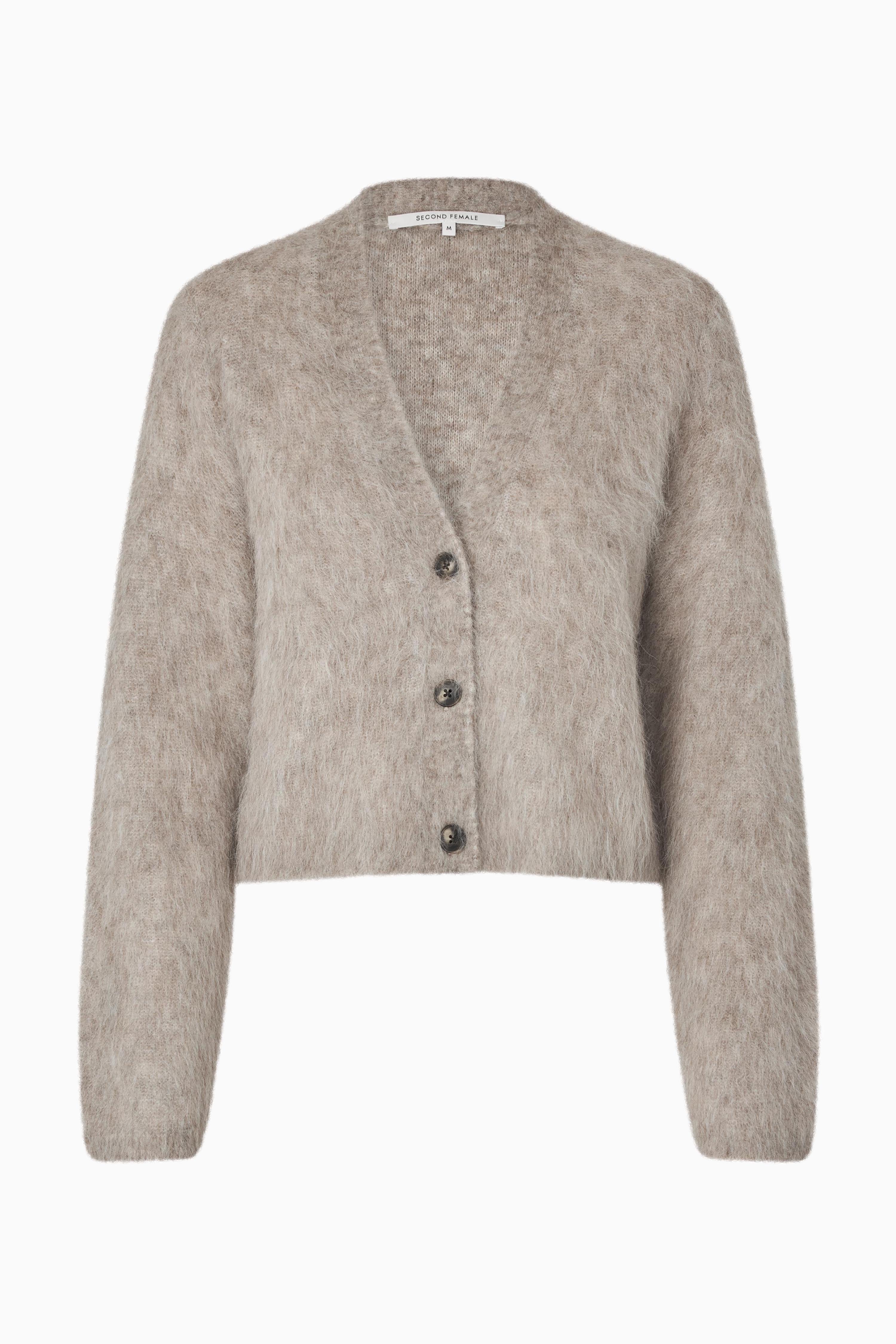 Karla Knit Cardigan - Pumice Stone