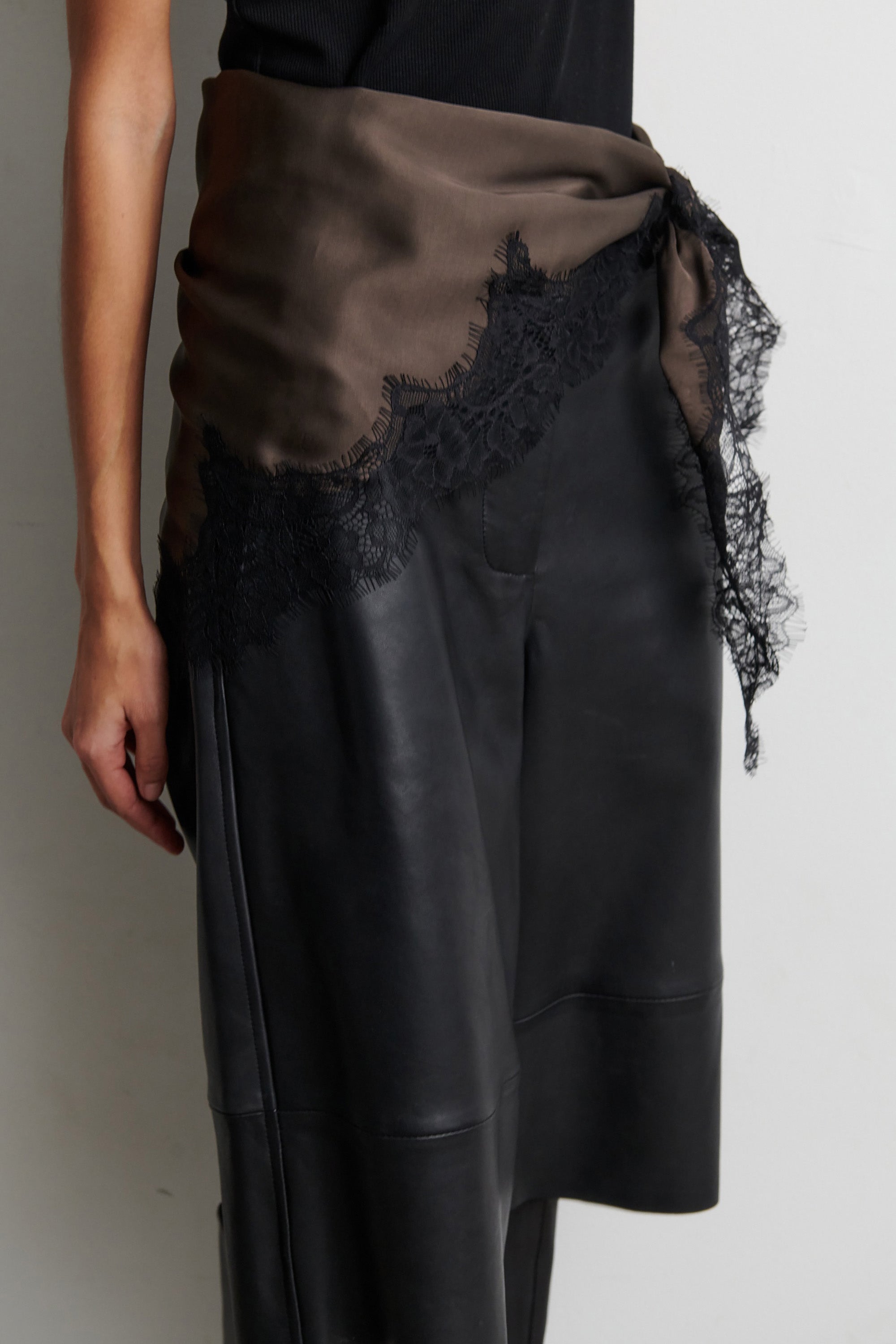 Lacia Contrast Hip Scarf - Wren