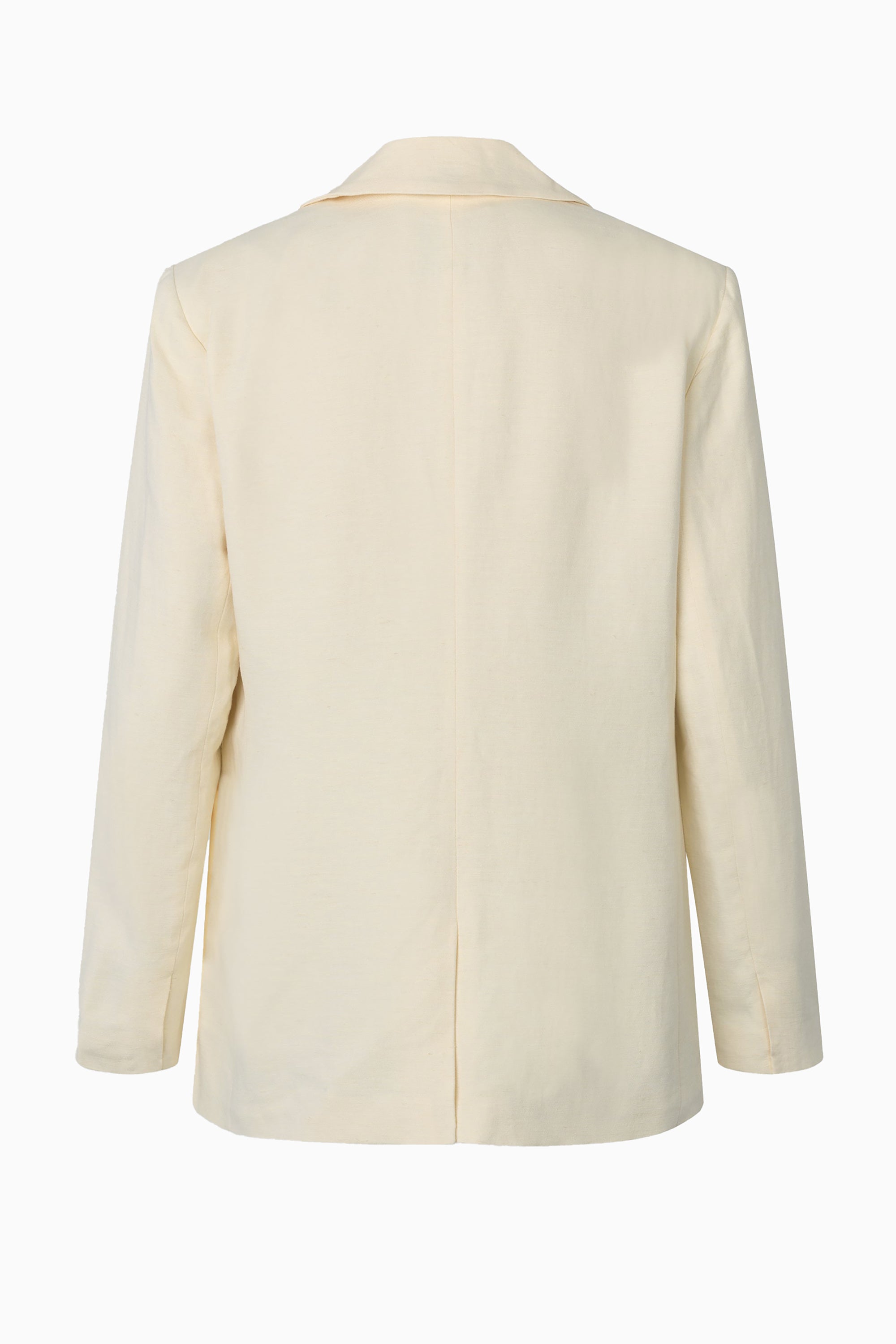 Lino New Fit Blazer - Alabaster Gleam