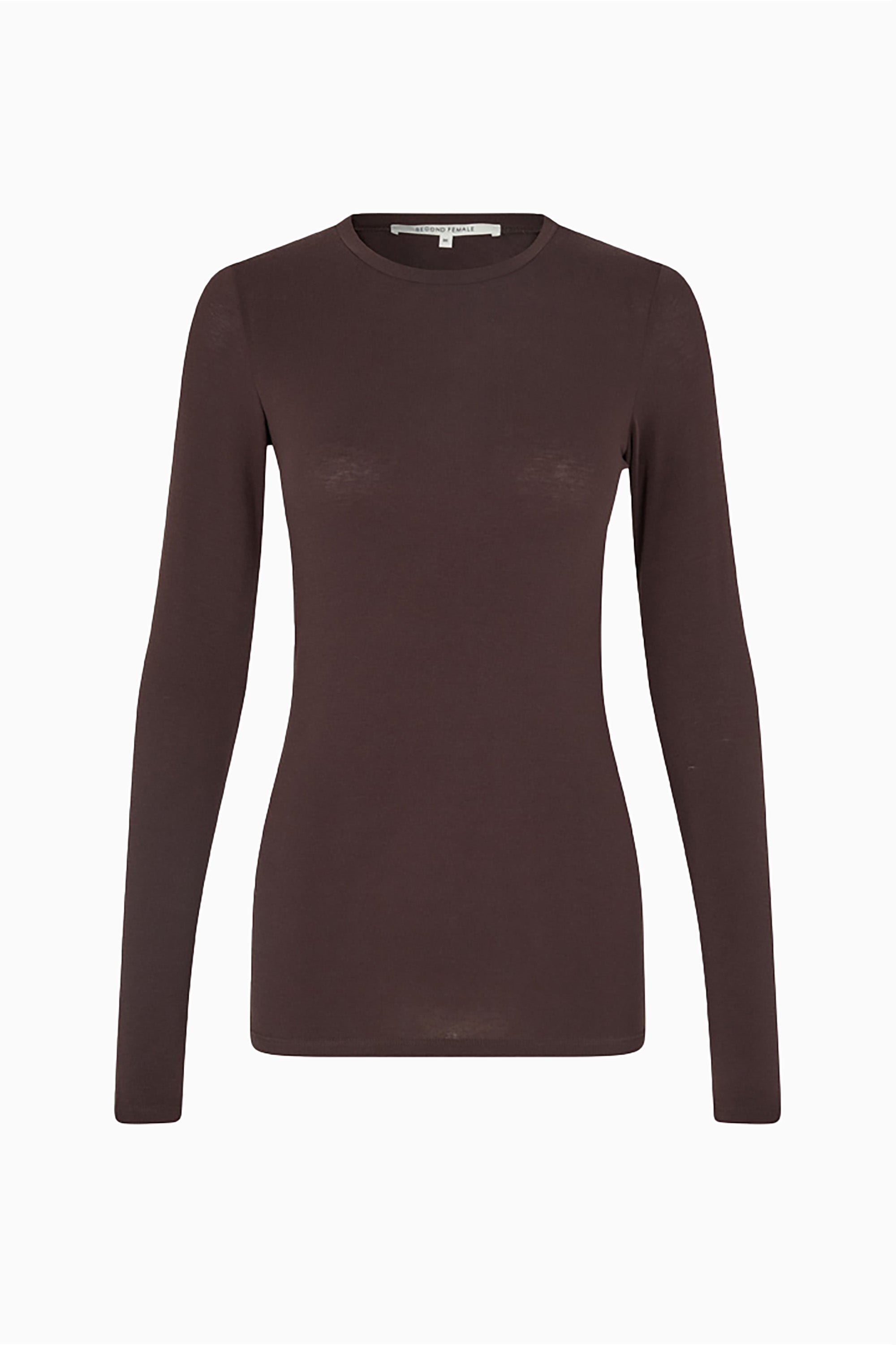 Matima O-Neck Tee - Chocolate Plum