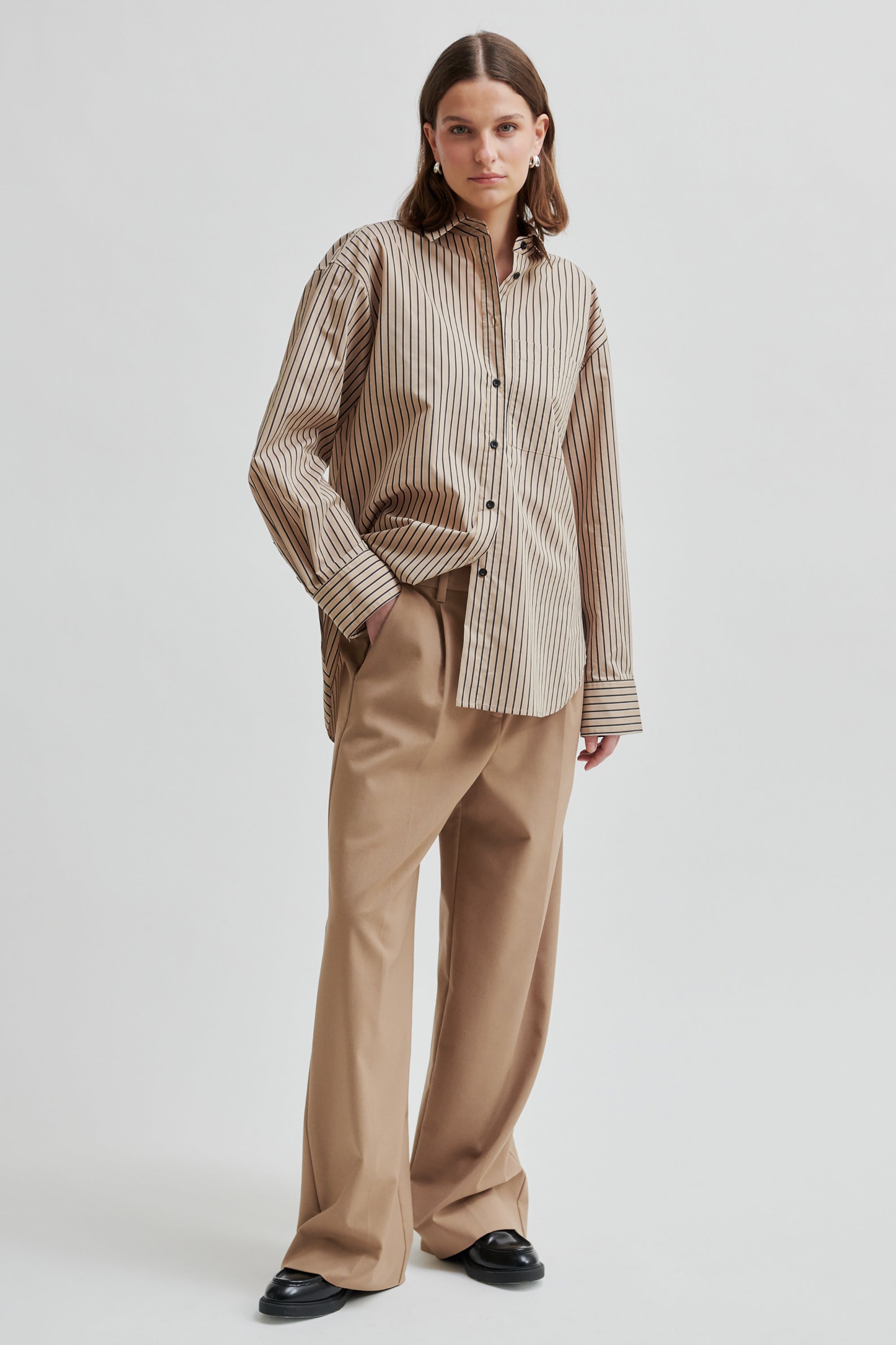 Serina Shirt - Camel