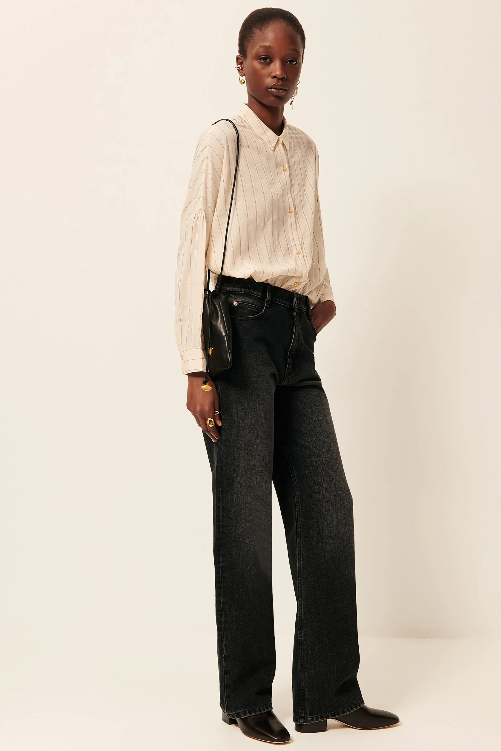 Botan Shirt - Sandblack