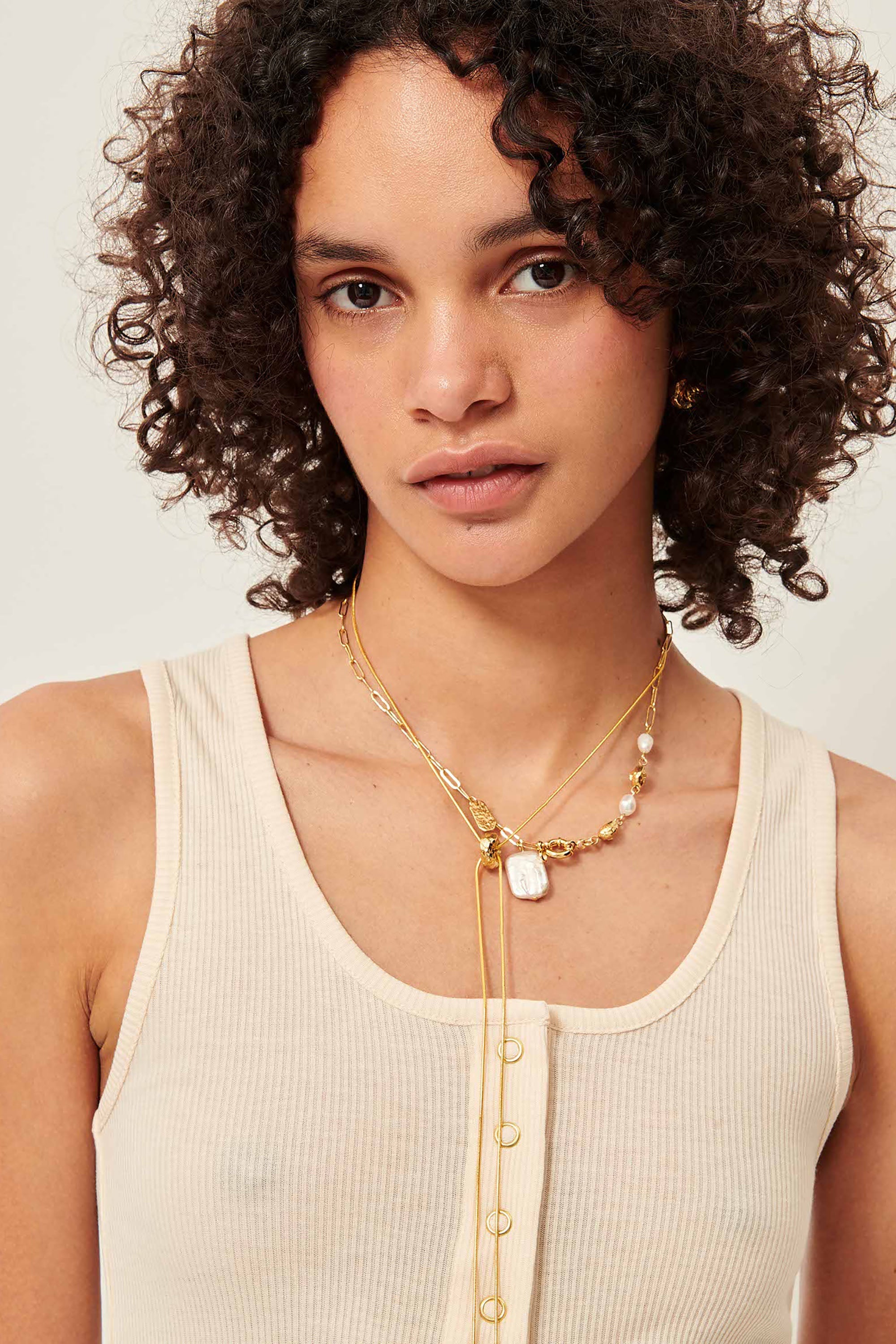 Camargo Tank Top - Fleur De Sel