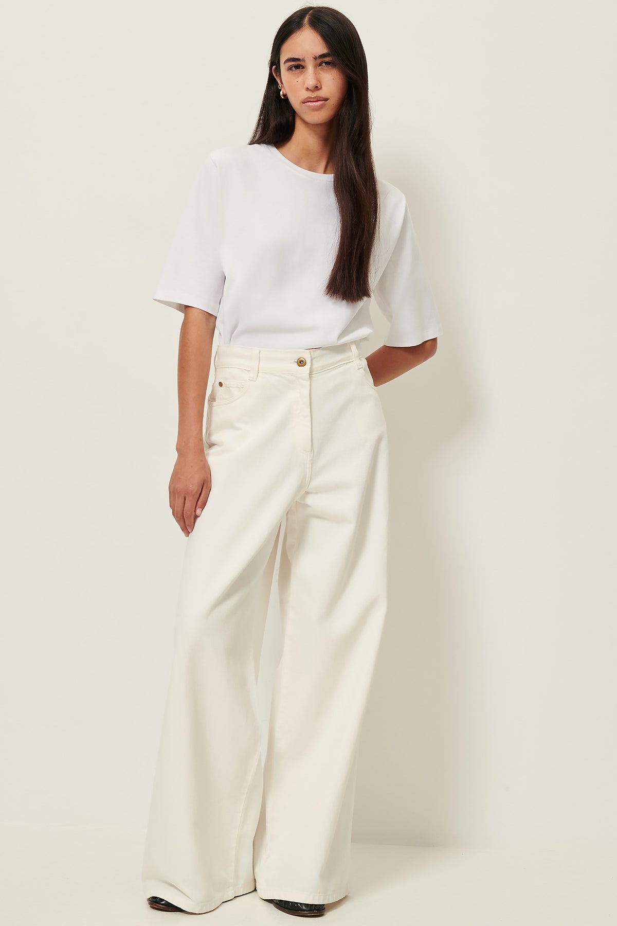 Dalt Jeans - White
