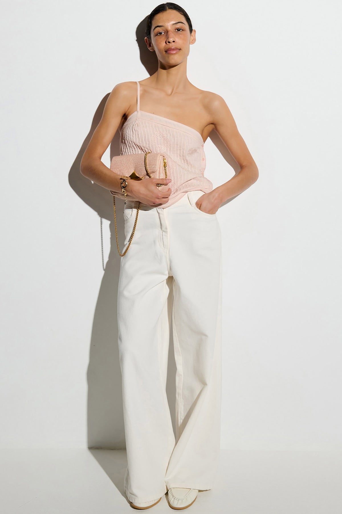 Dalt Jeans - White
