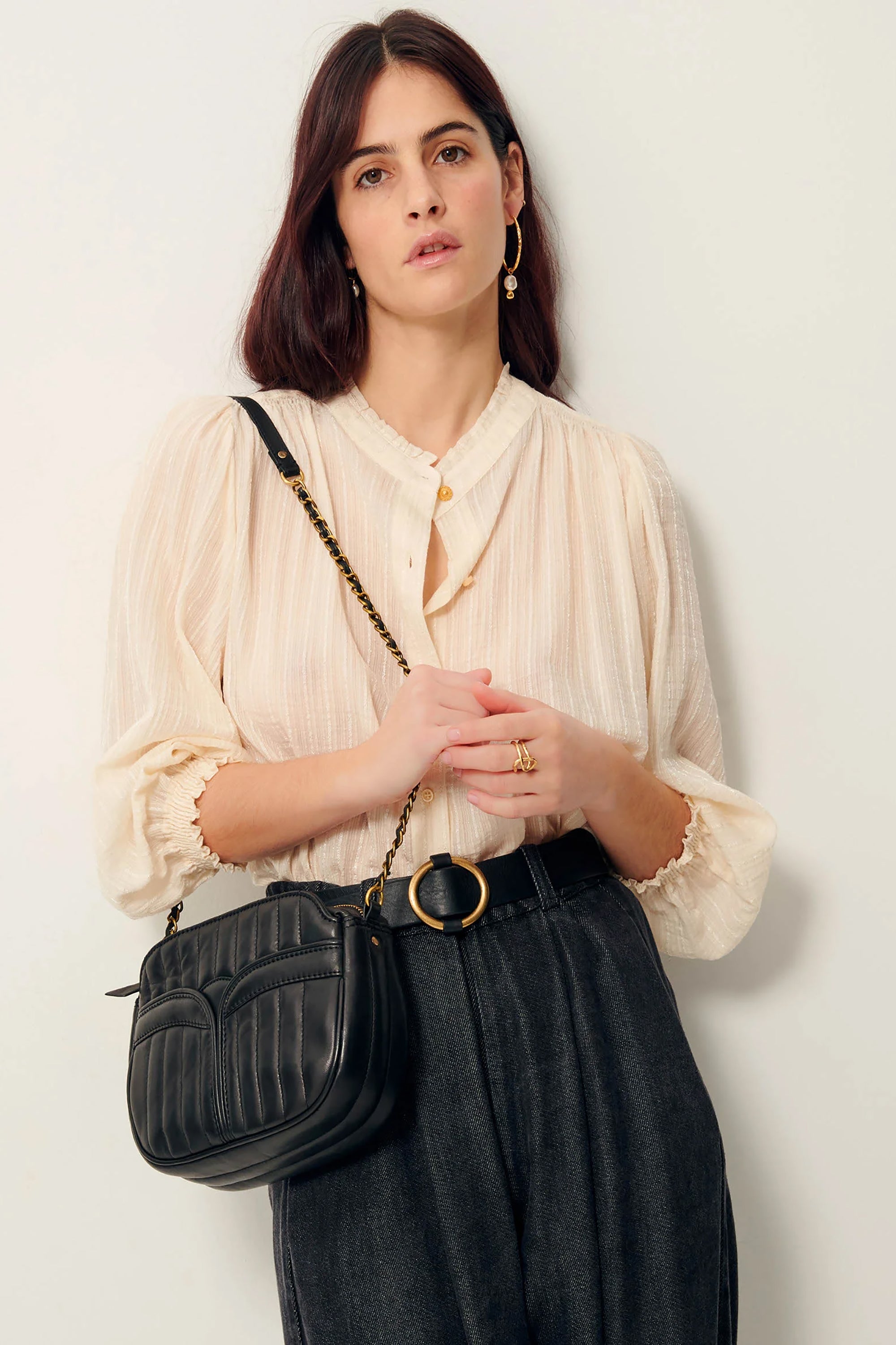 Divine Leather Bag - Black