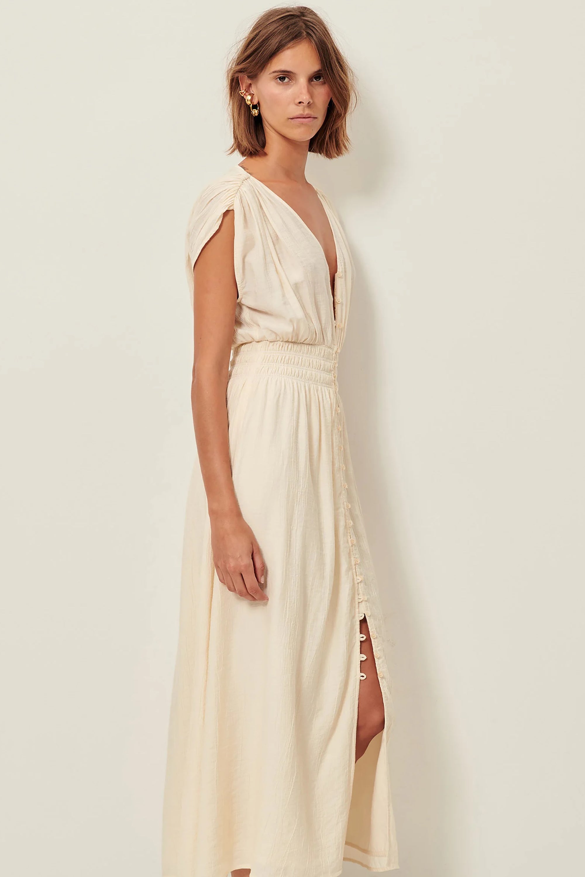 Galiane Dress - Ecume