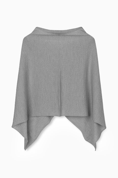 Paris Poncho - Sweat Grey - RUM Amsterdam