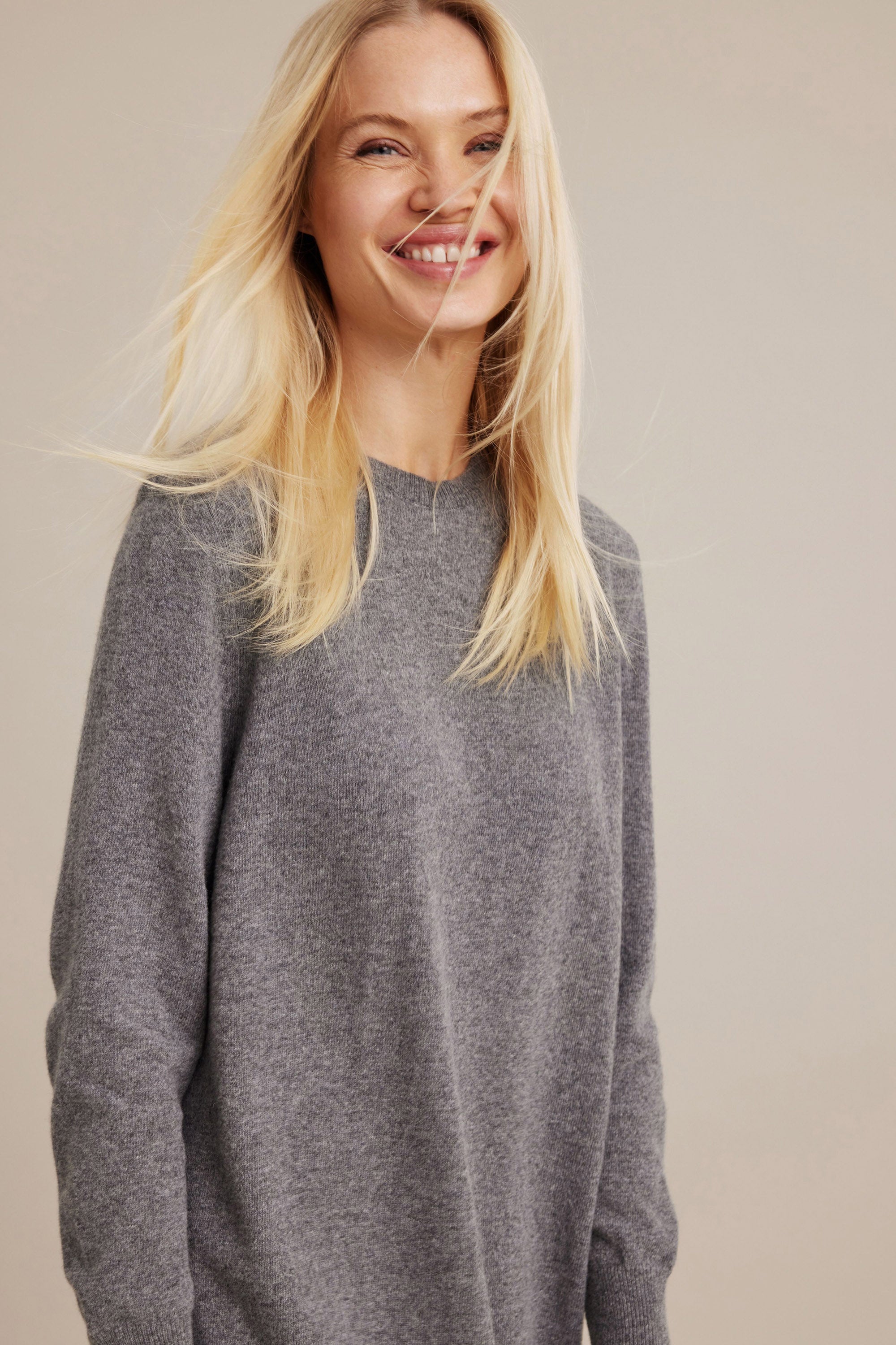 Agate Dress - Dark Melange Grey - RUM Amsterdam