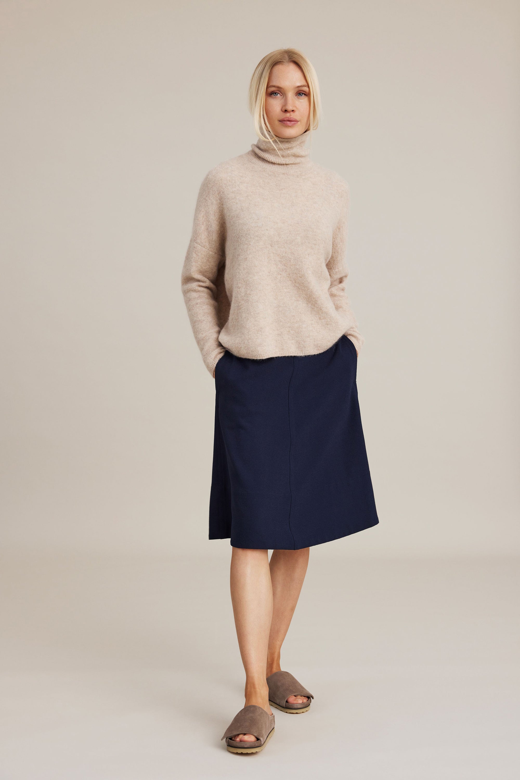 Maribel Jumper - Light Melange Sand - RUM Amsterdam