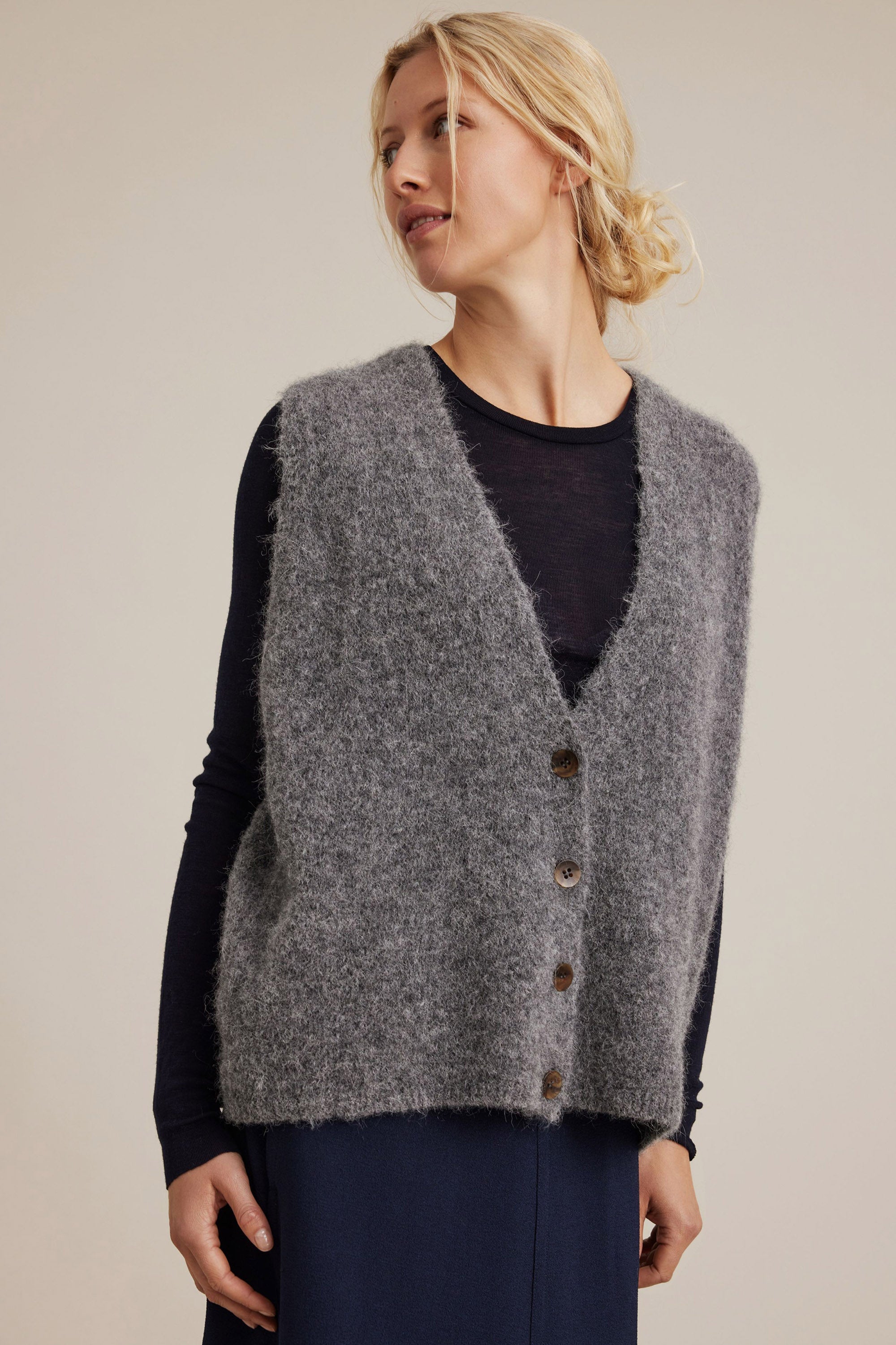 Mitte Gilet - Anthracite - RUM Amsterdam