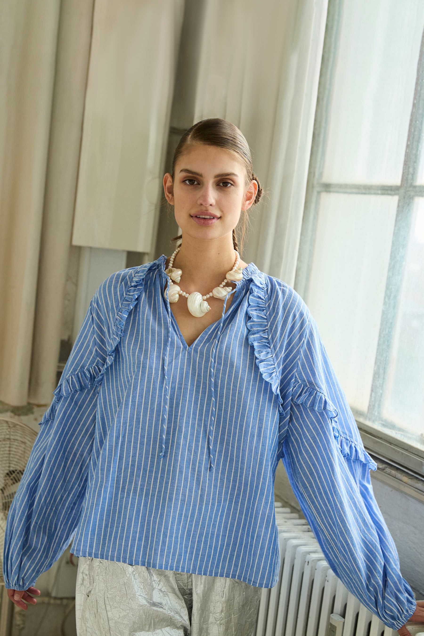 Balla Top - Sea Stripes - RUM Amsterdam