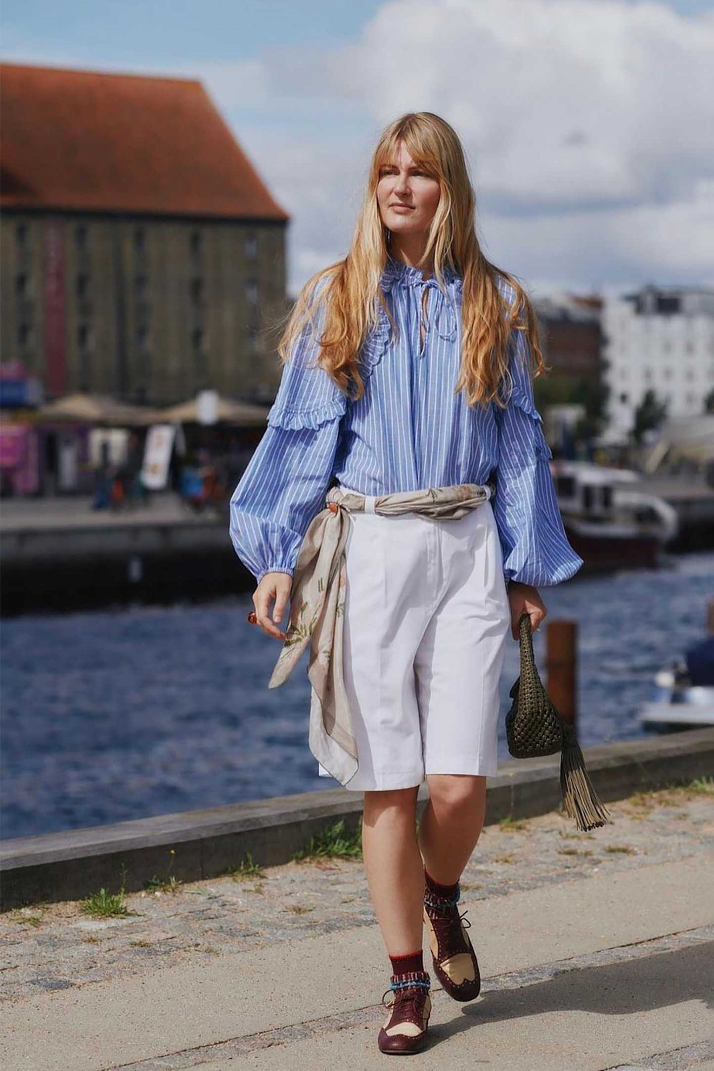 Balla Top - Sea Stripes - RUM Amsterdam