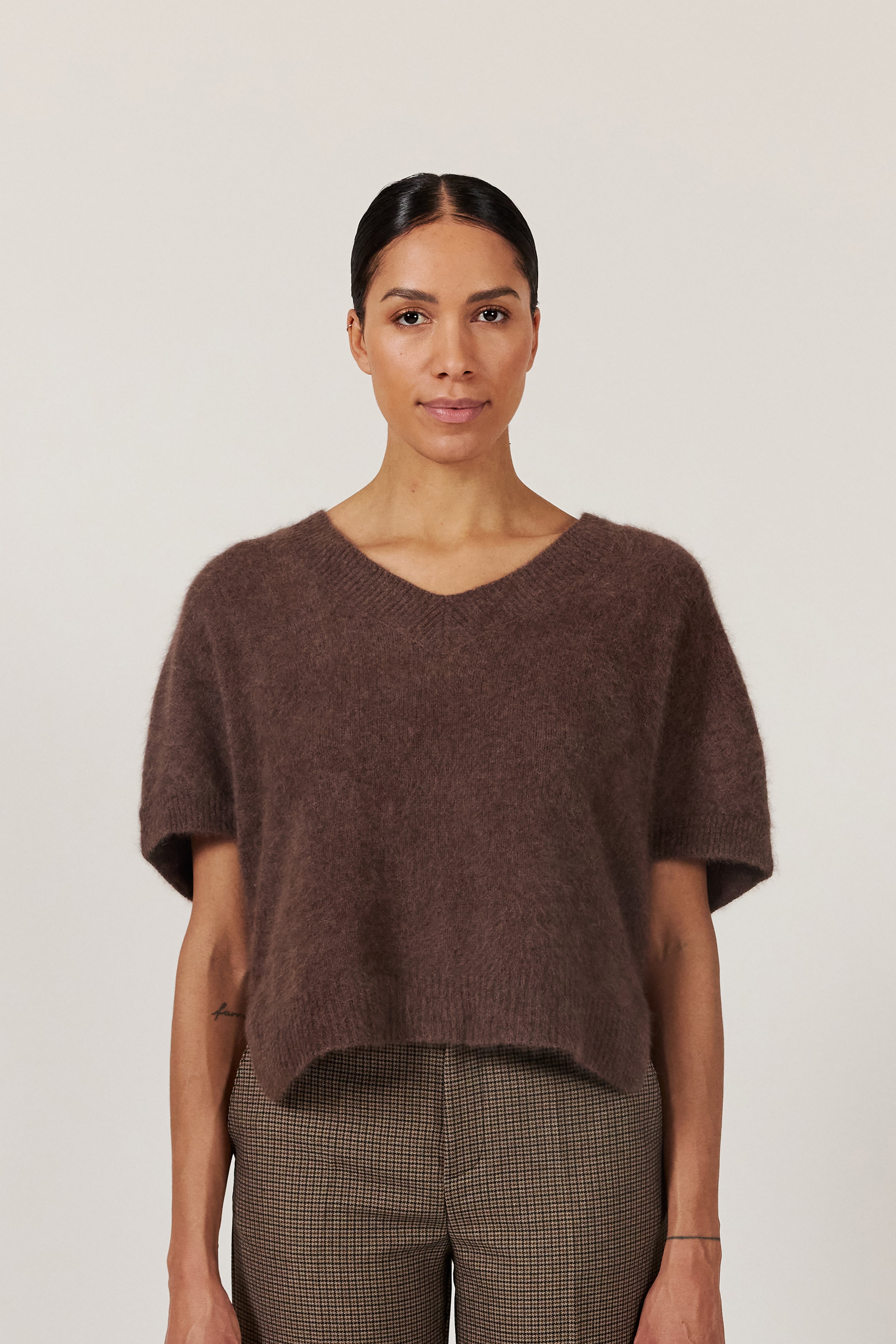 Dana Top - Chocolate Melange