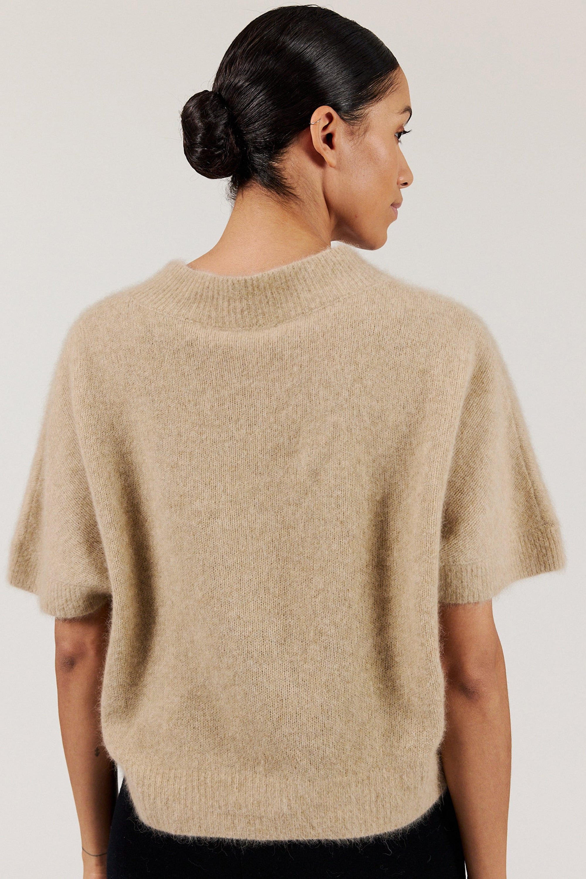 Doanna Top - Beige Melange - RUM Amsterdam