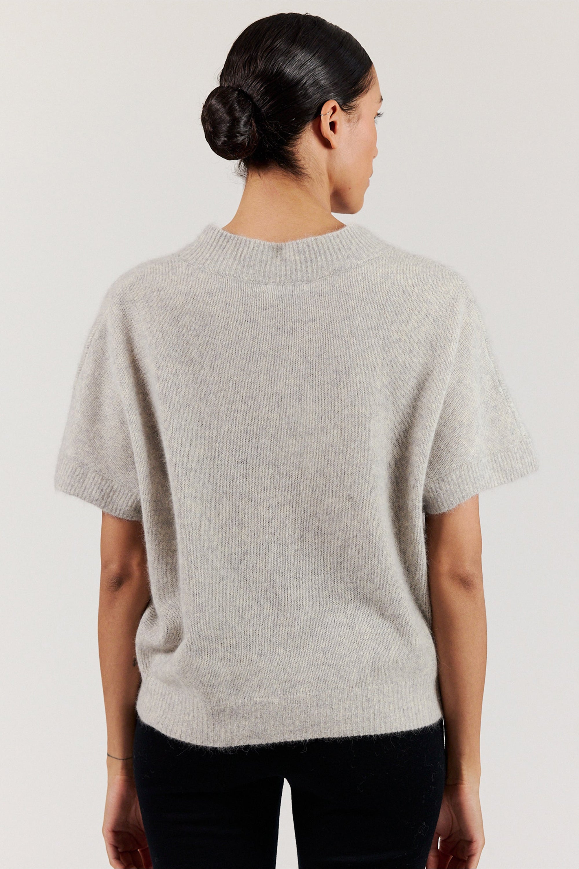Doanna Top - Grey Melange - RUM Amsterdam