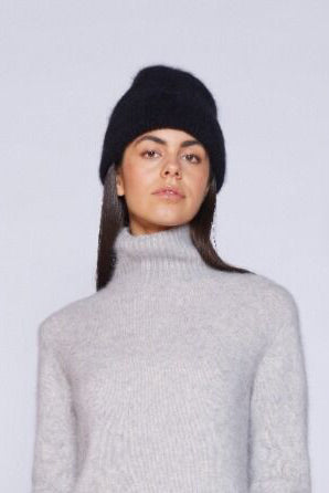 Six Ames Raffi Beanie - Black - RUM Amsterdam