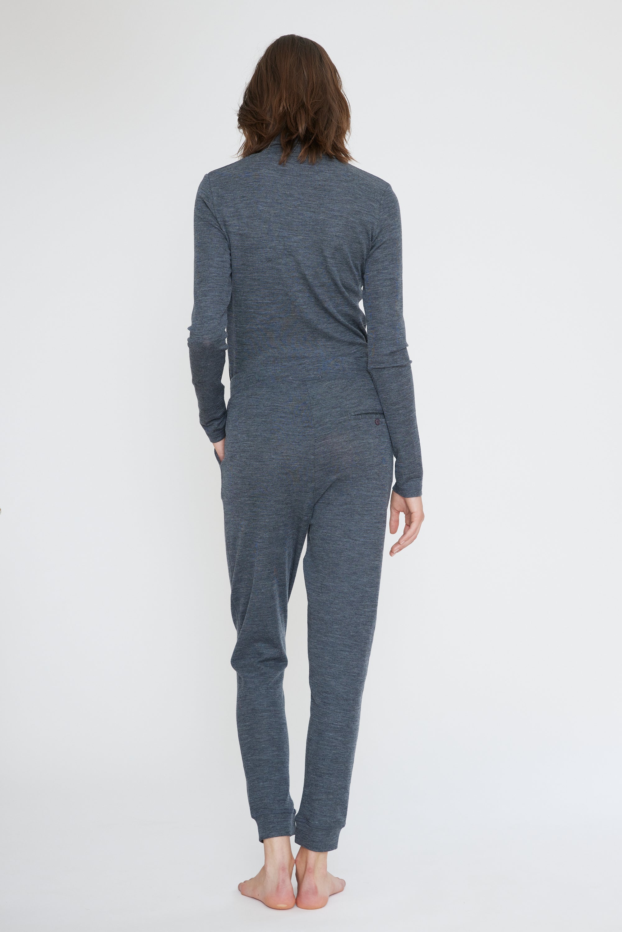 Wilja Sweat Pants - Dark Grey Melange - RUM Amsterdam