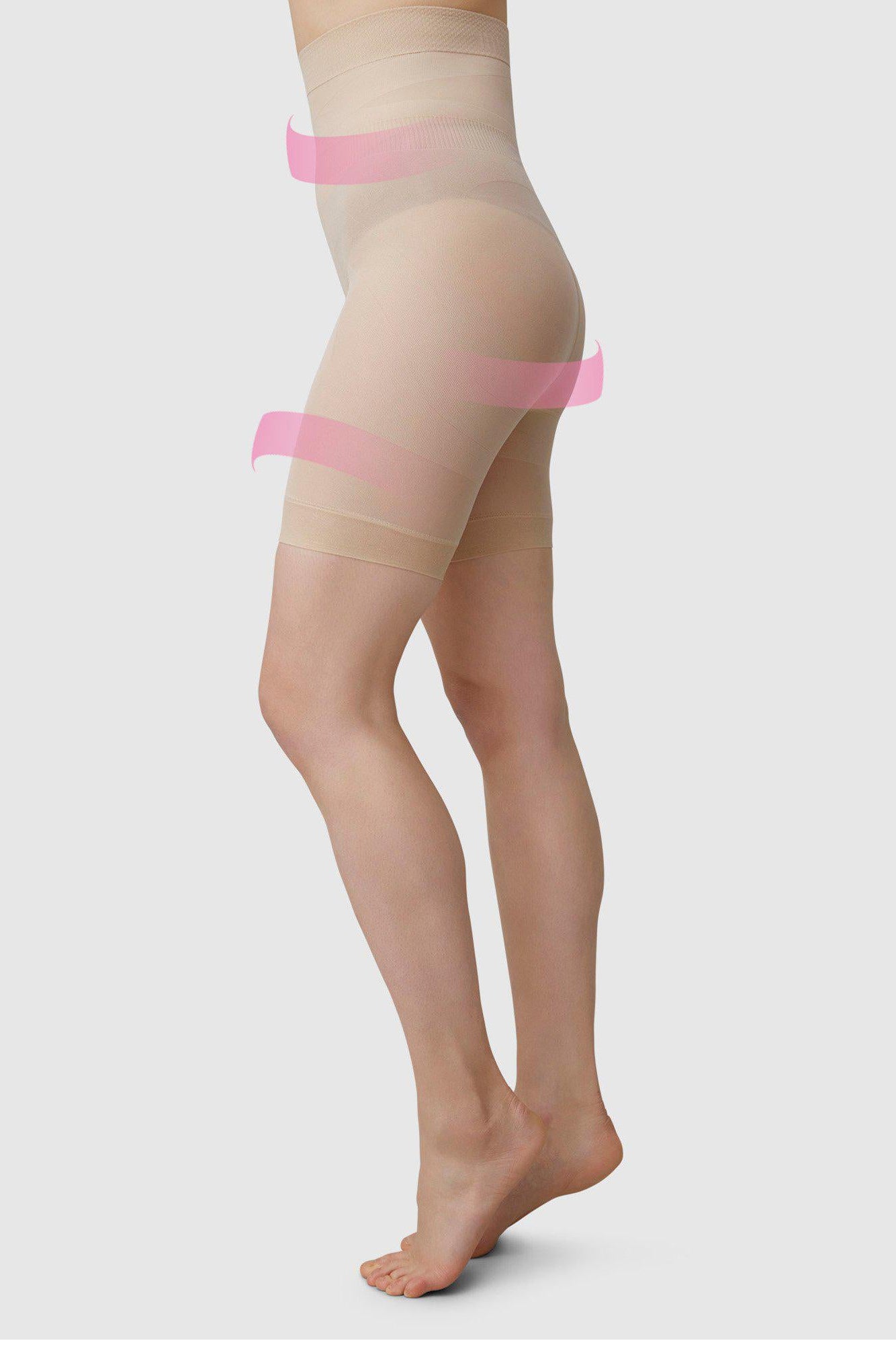 Julia Shaping Shorts - Nude Light