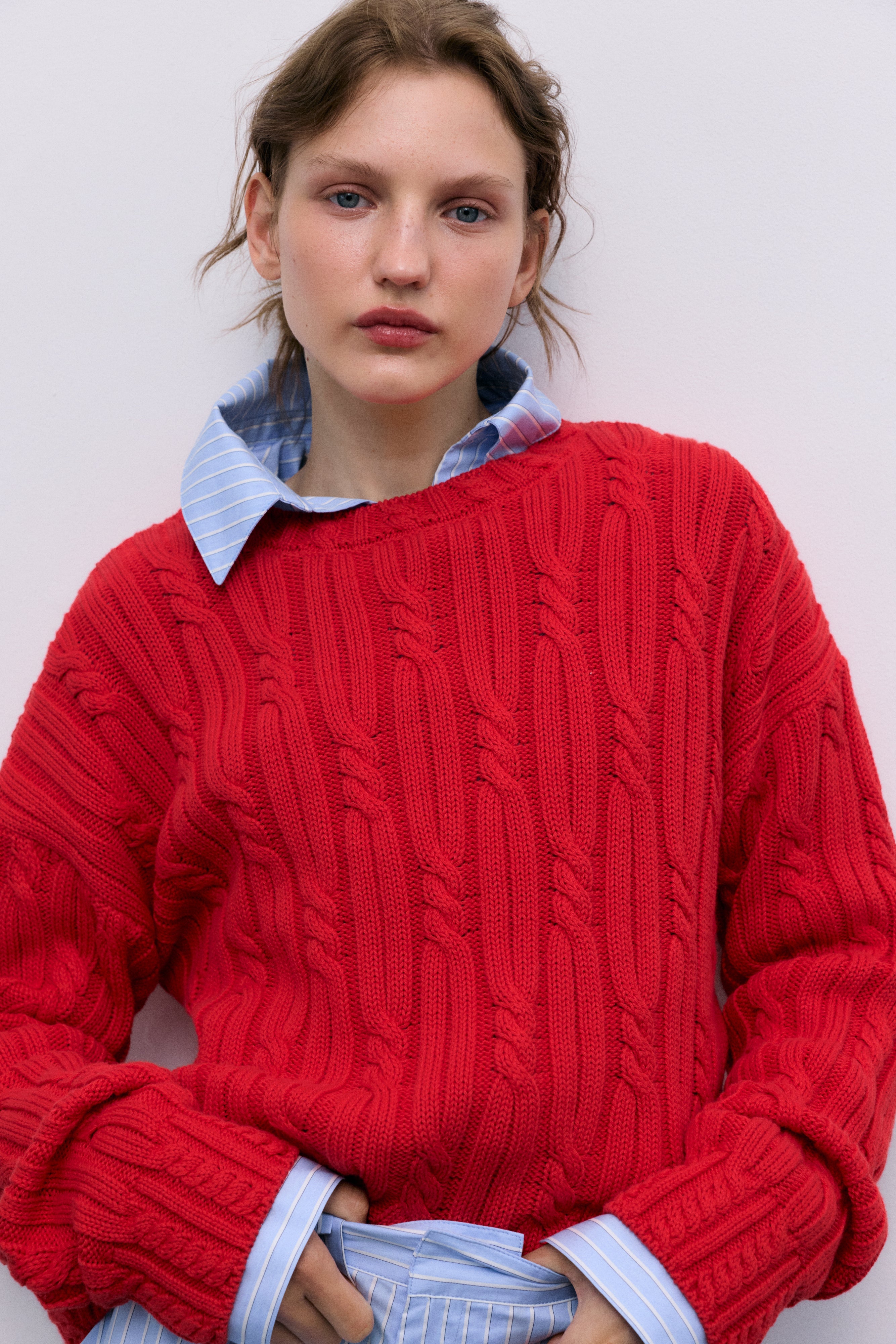 Aura Shirt - Vista Blue Stripes