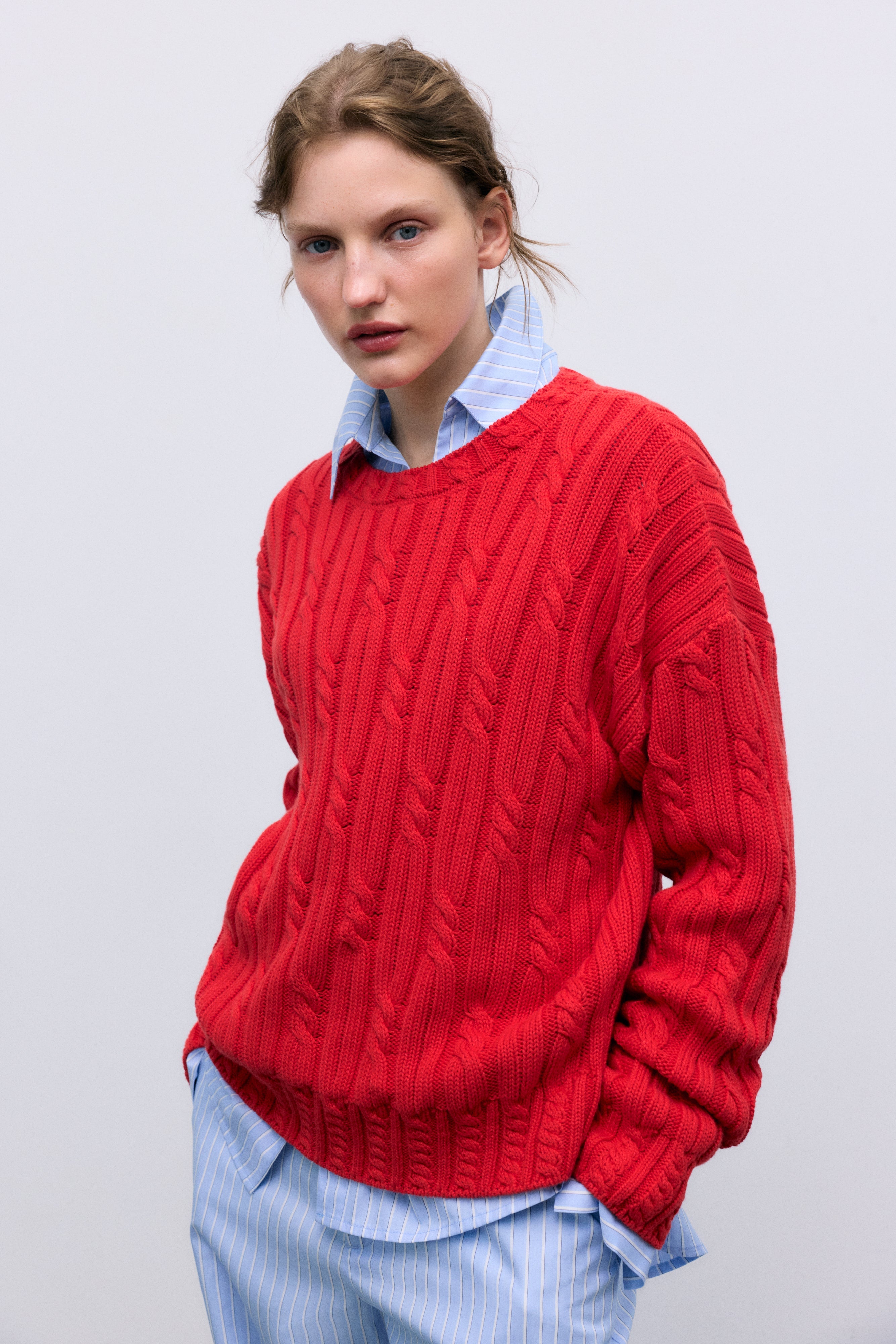 Aura Shirt - Vista Blue Stripes