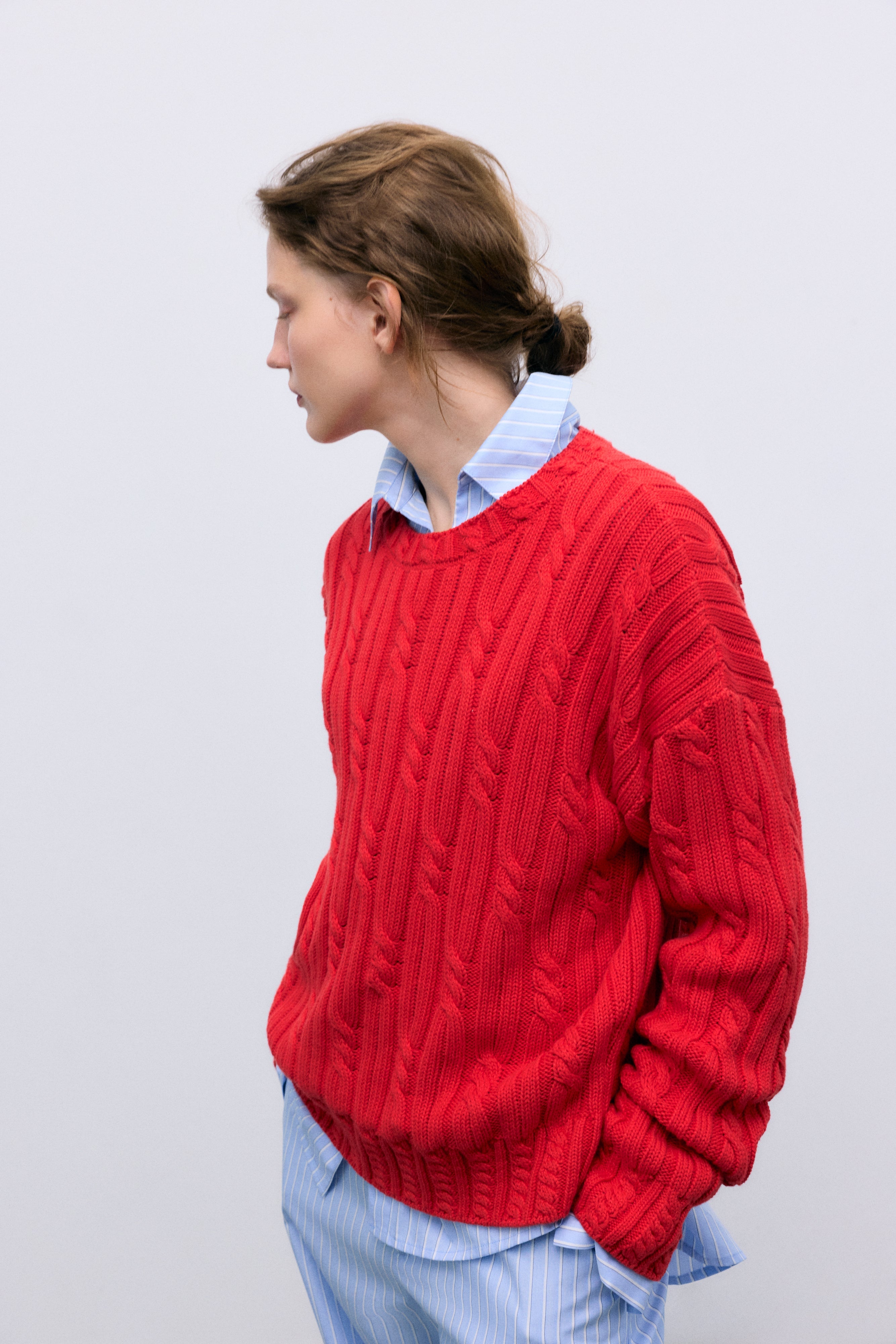 Aura Shirt - Vista Blue Stripes