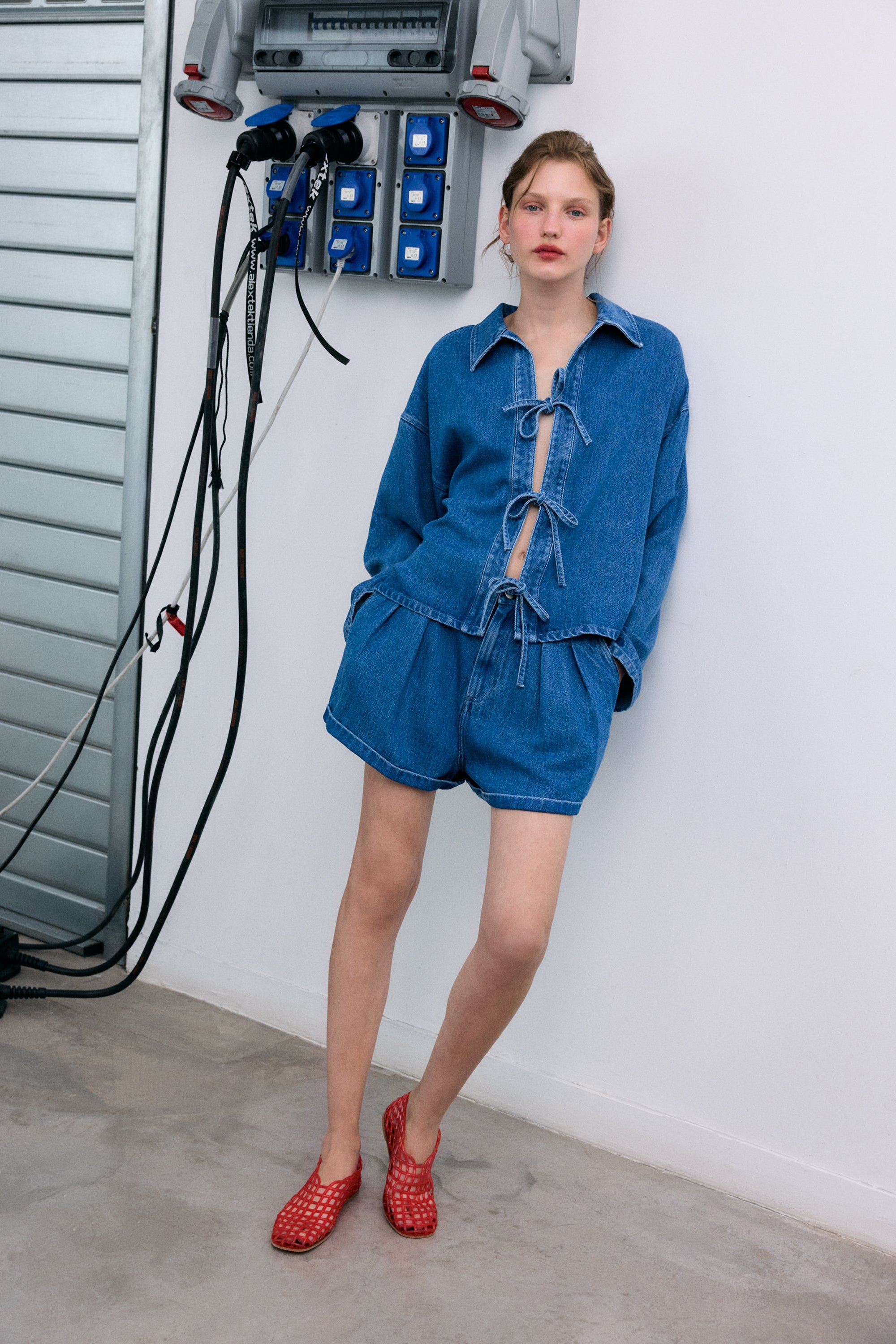 Tencel Short - Mid Denim