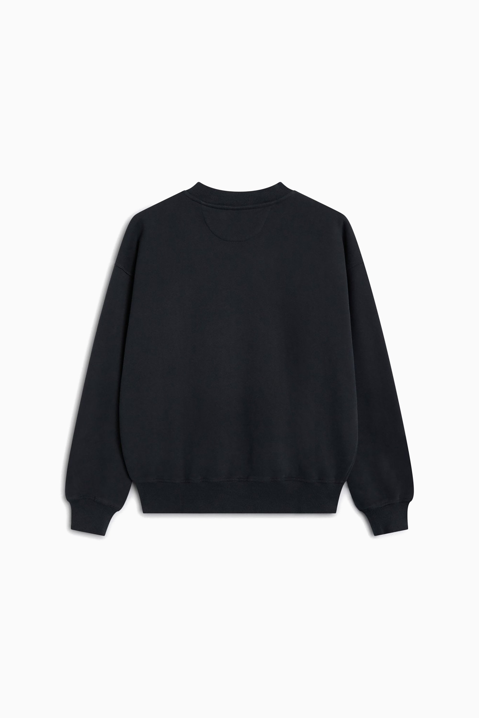 TNS Logo Rib Collar Sweatshirt - Moonless Night