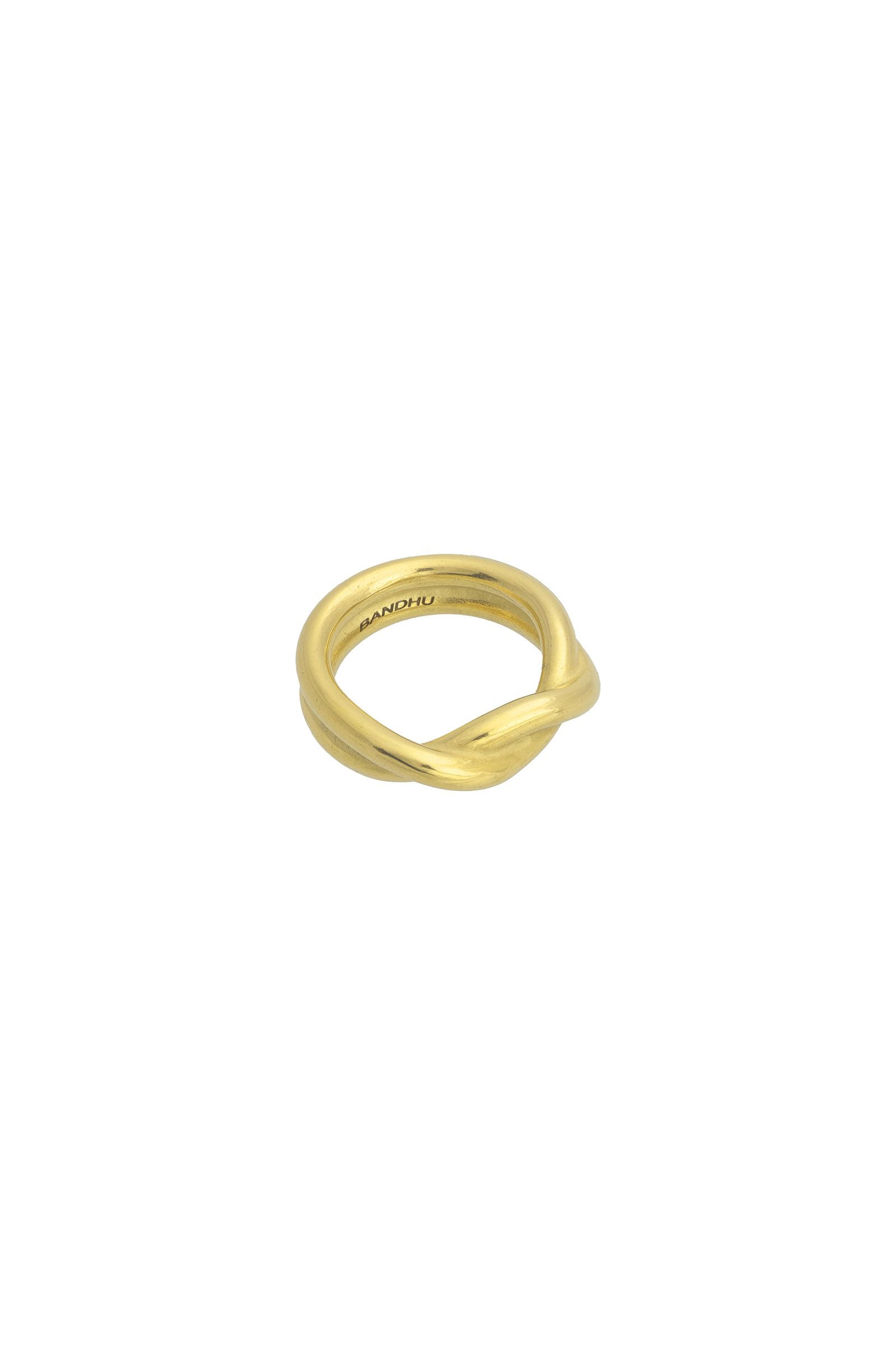 Bandhu Twine Ring - Gold - RUM Amsterdam