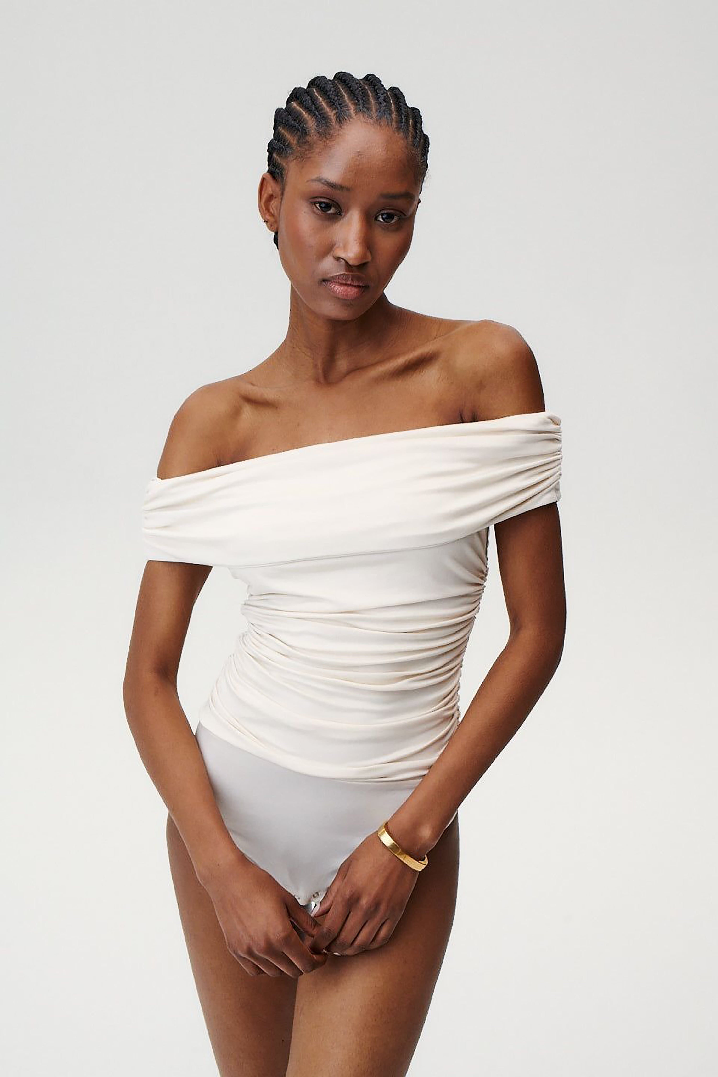 Buttercup Bodysuit - Cream