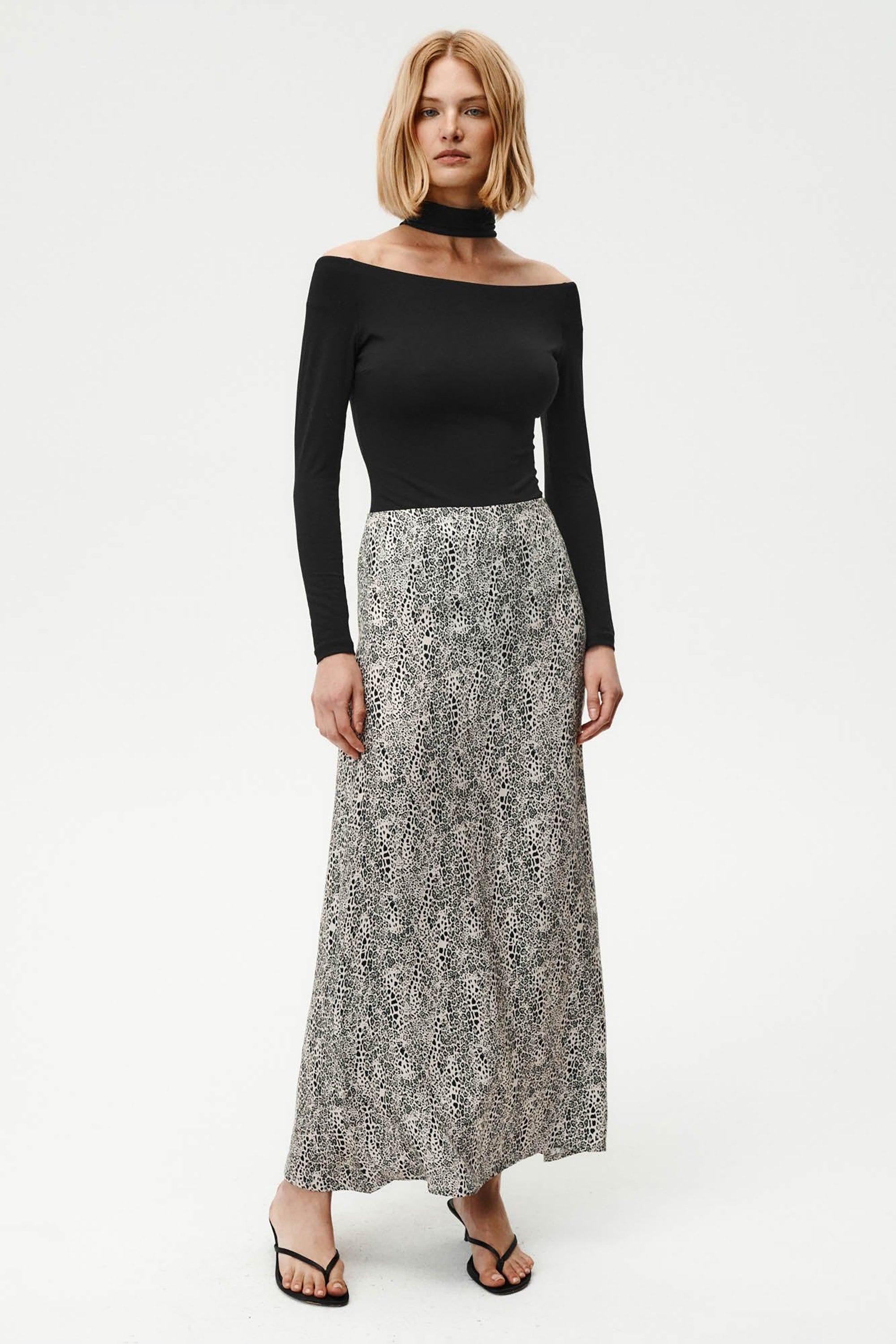 Mary Jane Skirt - Cheetah