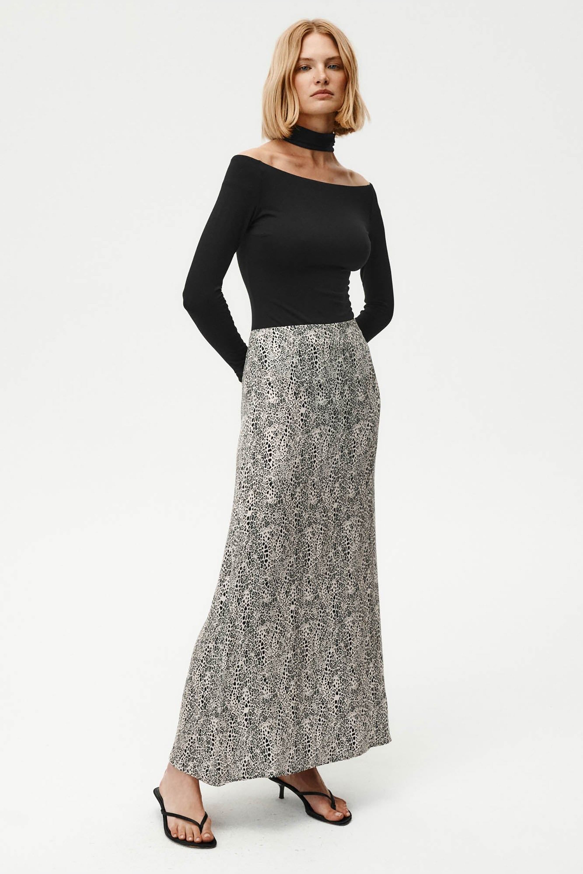 Mary Jane Skirt - Cheetah