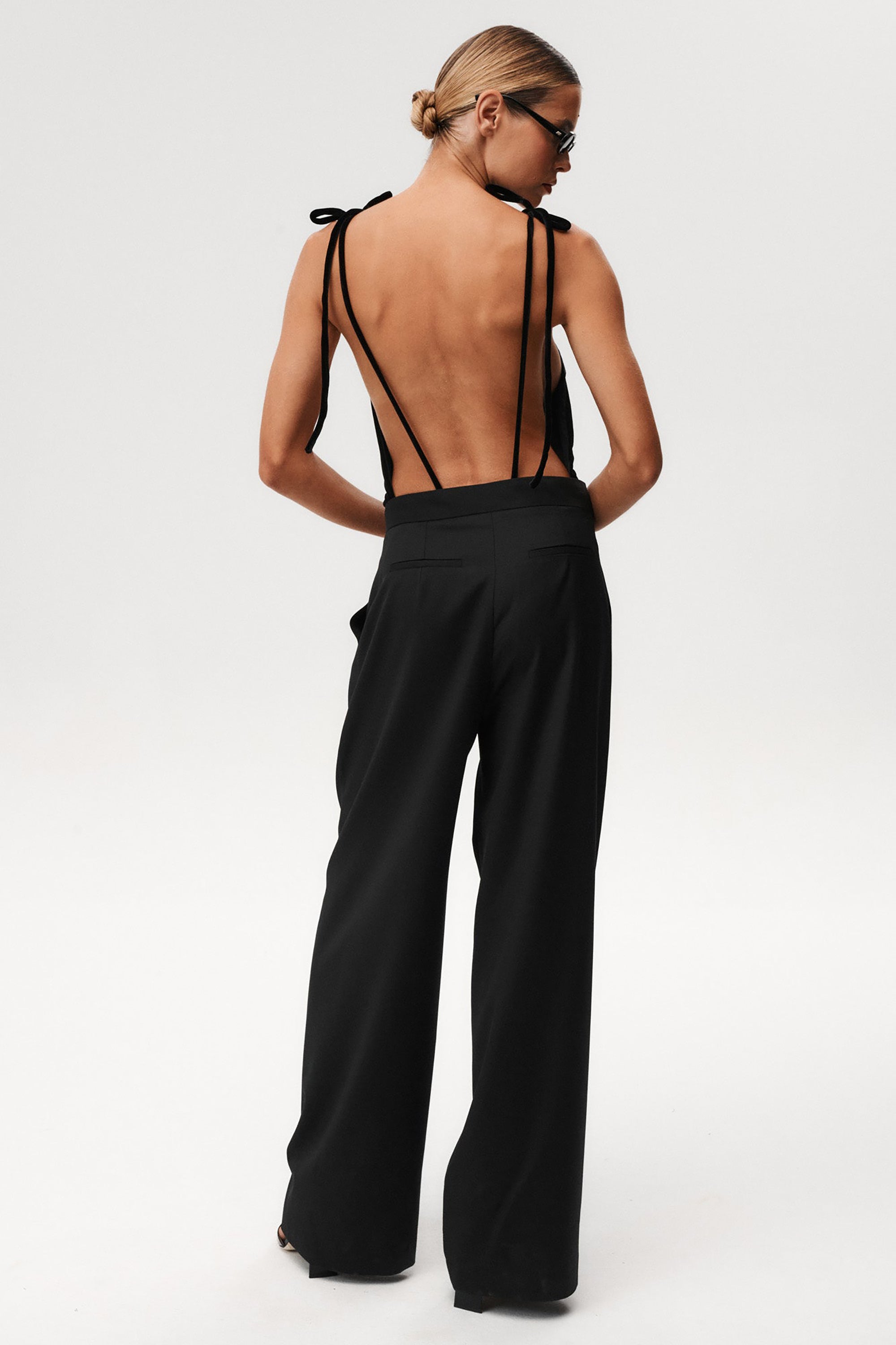 Once in a Blue Moon Bodysuit - Black