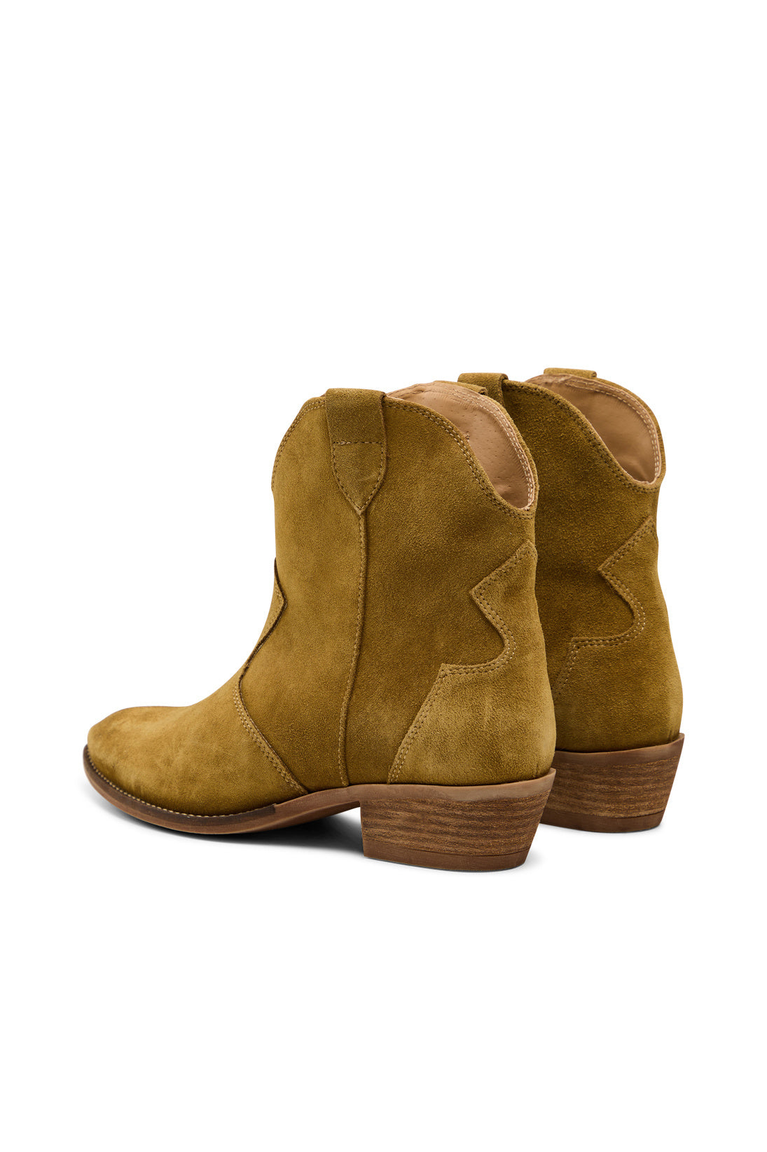 Pavement Clarice Leather Boot - Khaki Suede - RUM Amsterdam